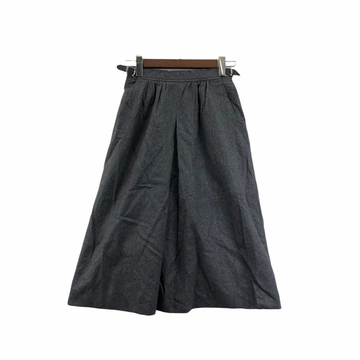 Vintage Vtg 90’ ALEXANDER Made In GREAT BRITAIN Gray Maxi Skirt Size 30" / US 8 / IT 44 - 1 Thumbnail