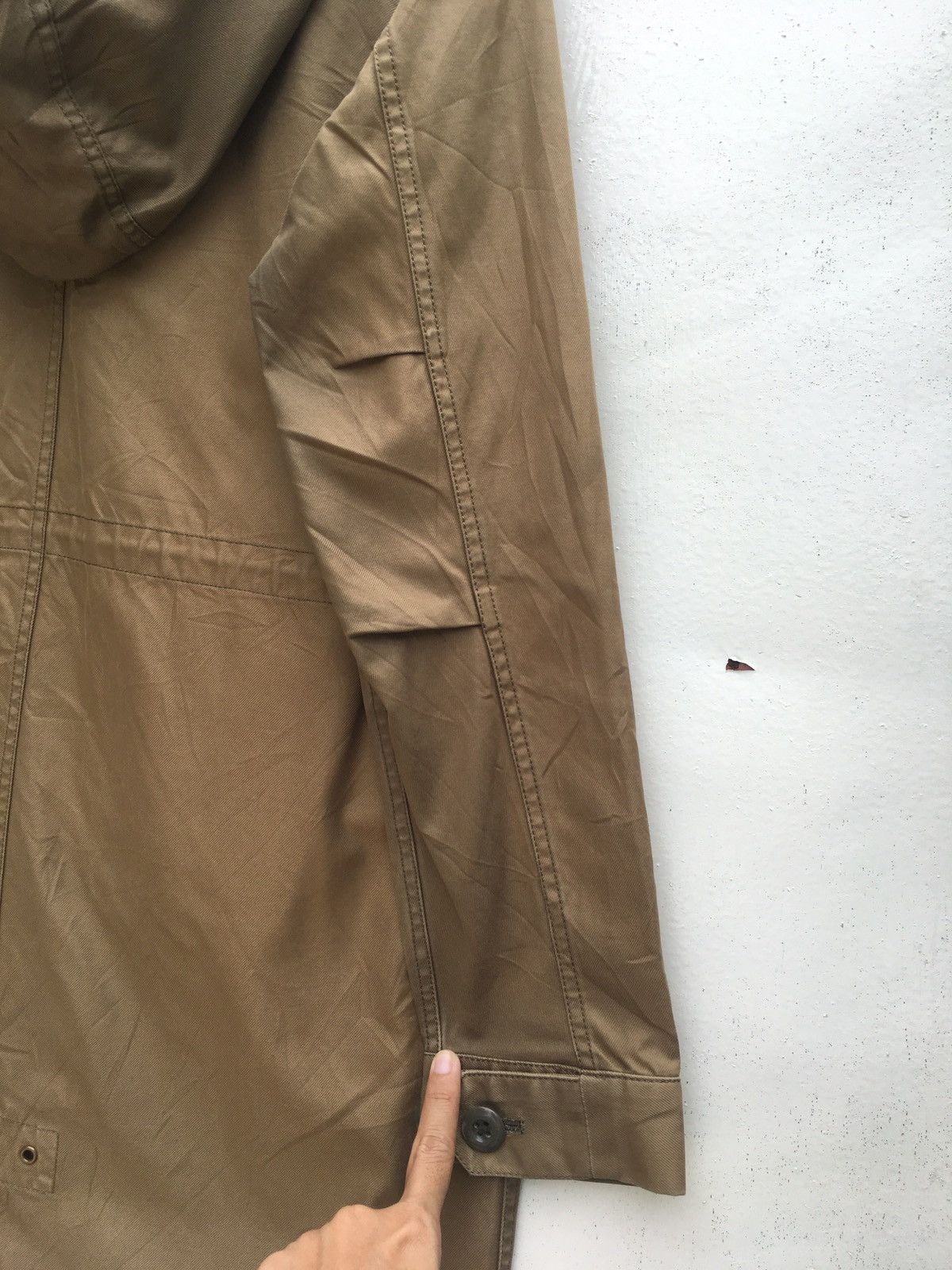Japanese Brand Nice SHIPS Double Layer Cotton Winter Jacket with Hoodie Size US S / EU 44-46 / 1 - 20 Thumbnail