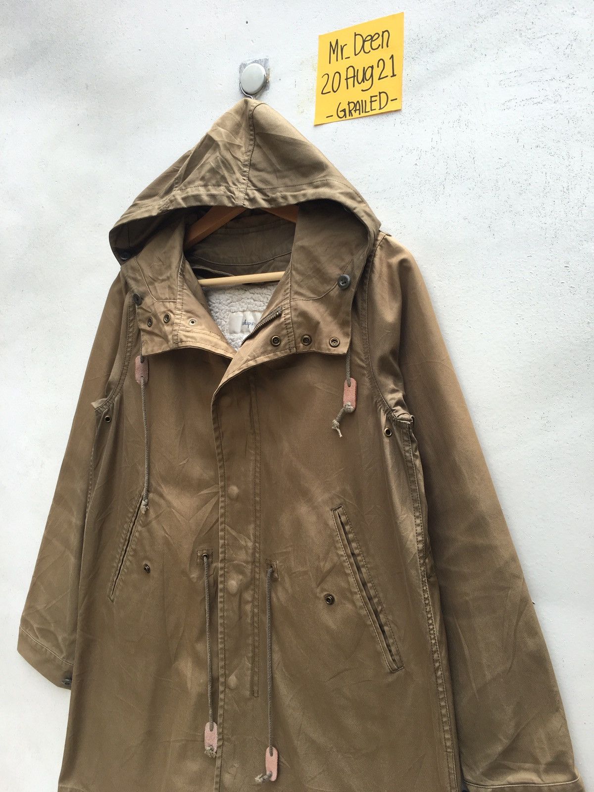 Japanese Brand Nice SHIPS Double Layer Cotton Winter Jacket with Hoodie Size US S / EU 44-46 / 1 - 6 Thumbnail