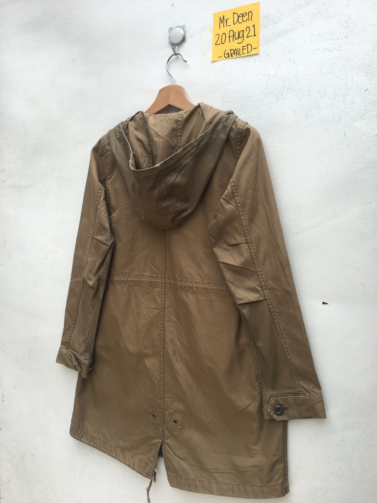 Japanese Brand Nice SHIPS Double Layer Cotton Winter Jacket with Hoodie Size US S / EU 44-46 / 1 - 18 Thumbnail