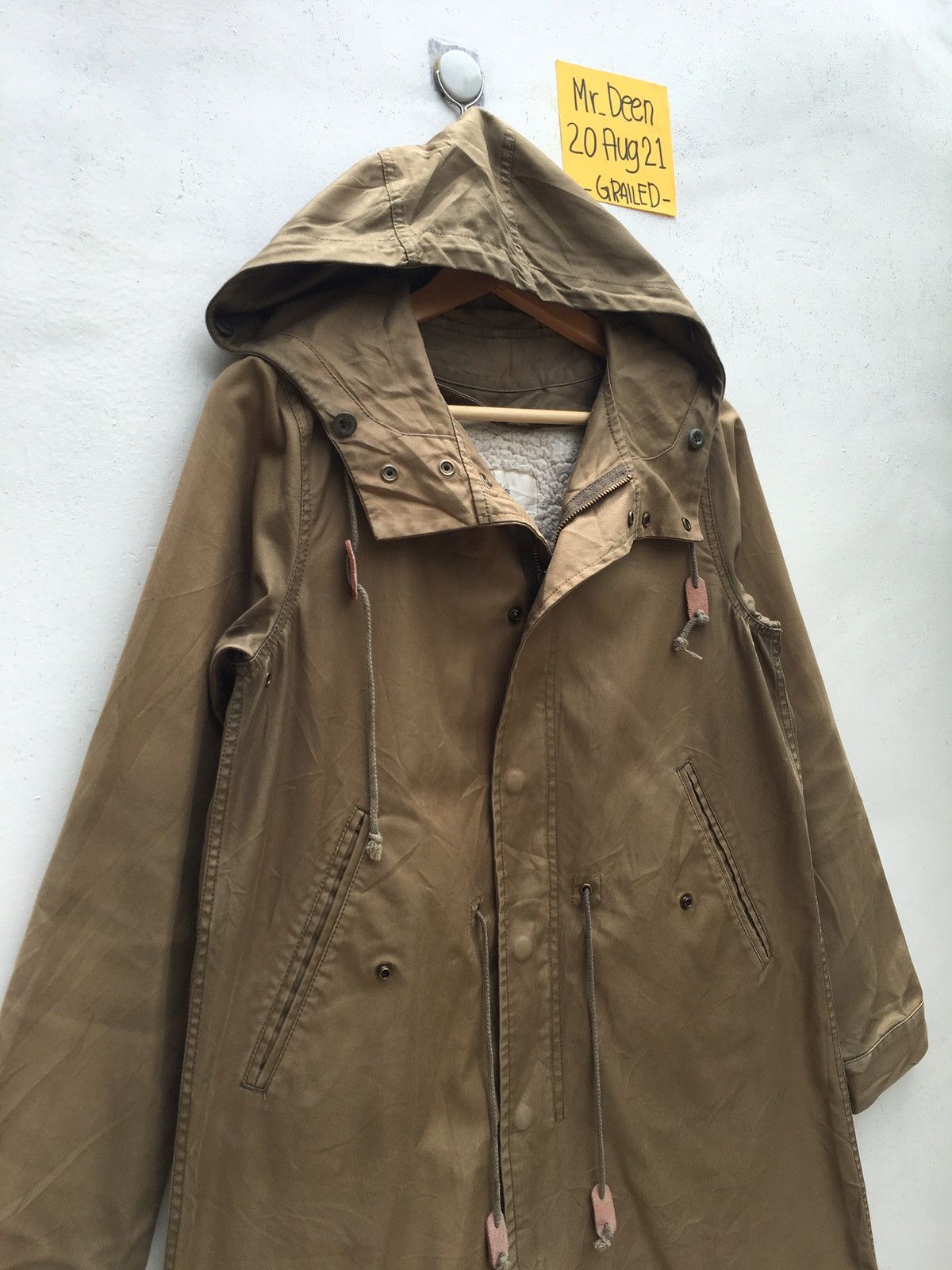 Japanese Brand Nice SHIPS Double Layer Cotton Winter Jacket with Hoodie Size US S / EU 44-46 / 1 - 5 Thumbnail