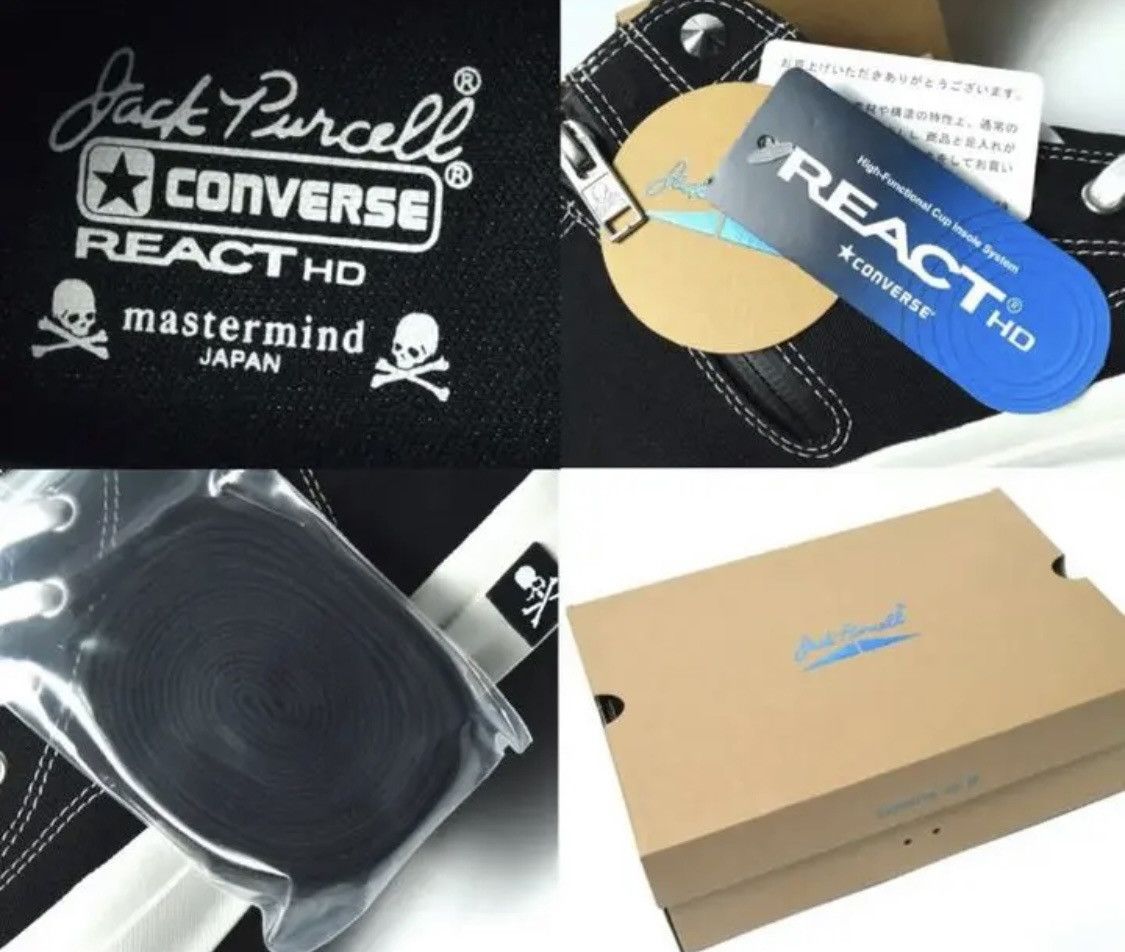 Converse × Mastermind Japan MASTERMIND converse JACKPURCELL GORE-TEX MID Sneakers US8.5 Size US 7.5 / EU 40-41 - 5 Thumbnail