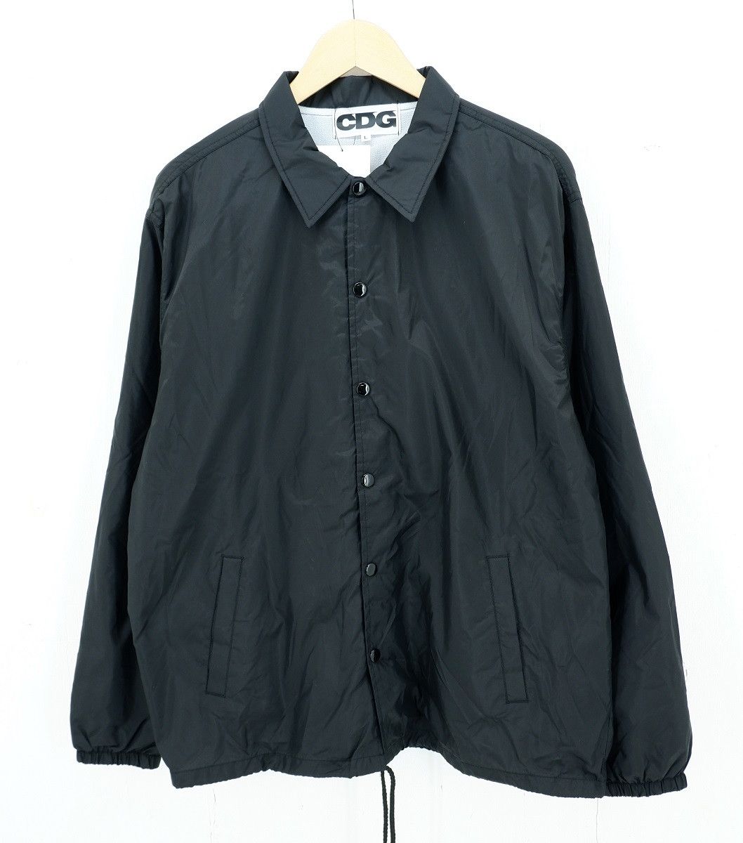 Light Jackets Black Coach Back Logo Nylon