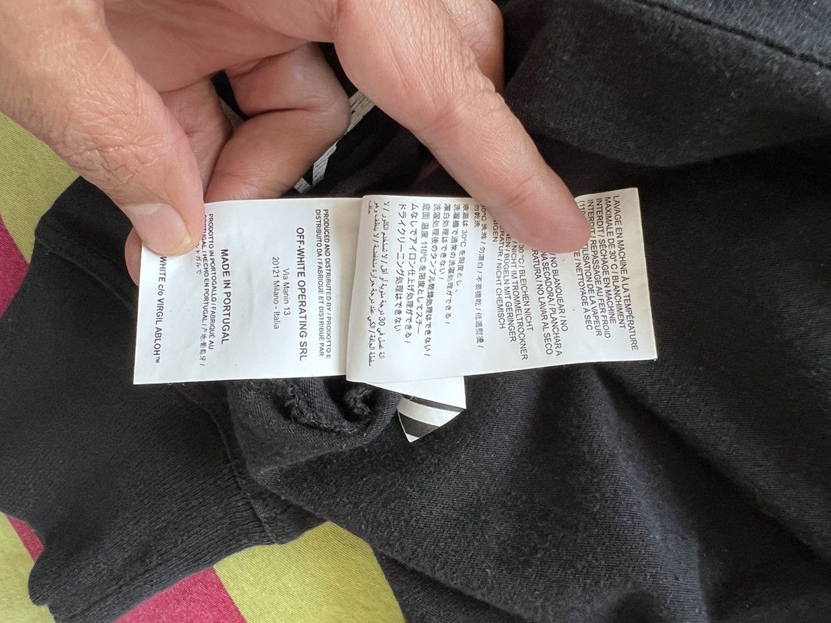 Off-White Off white long sleeve T-shirt Size US XS / EU 42 / 0 - 8 Thumbnail