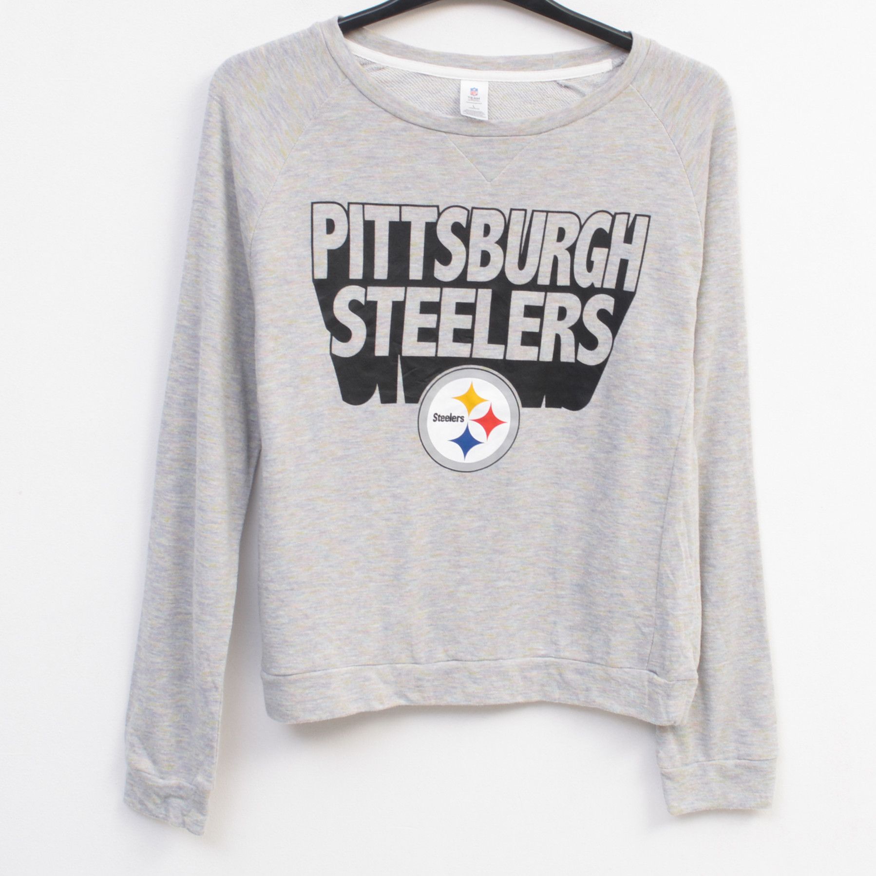 NFL PITTSBURGH STEELERS L Sweatshirt Jumper Pullover Football Size L / US 10 / IT 46 - 1 Thumbnail