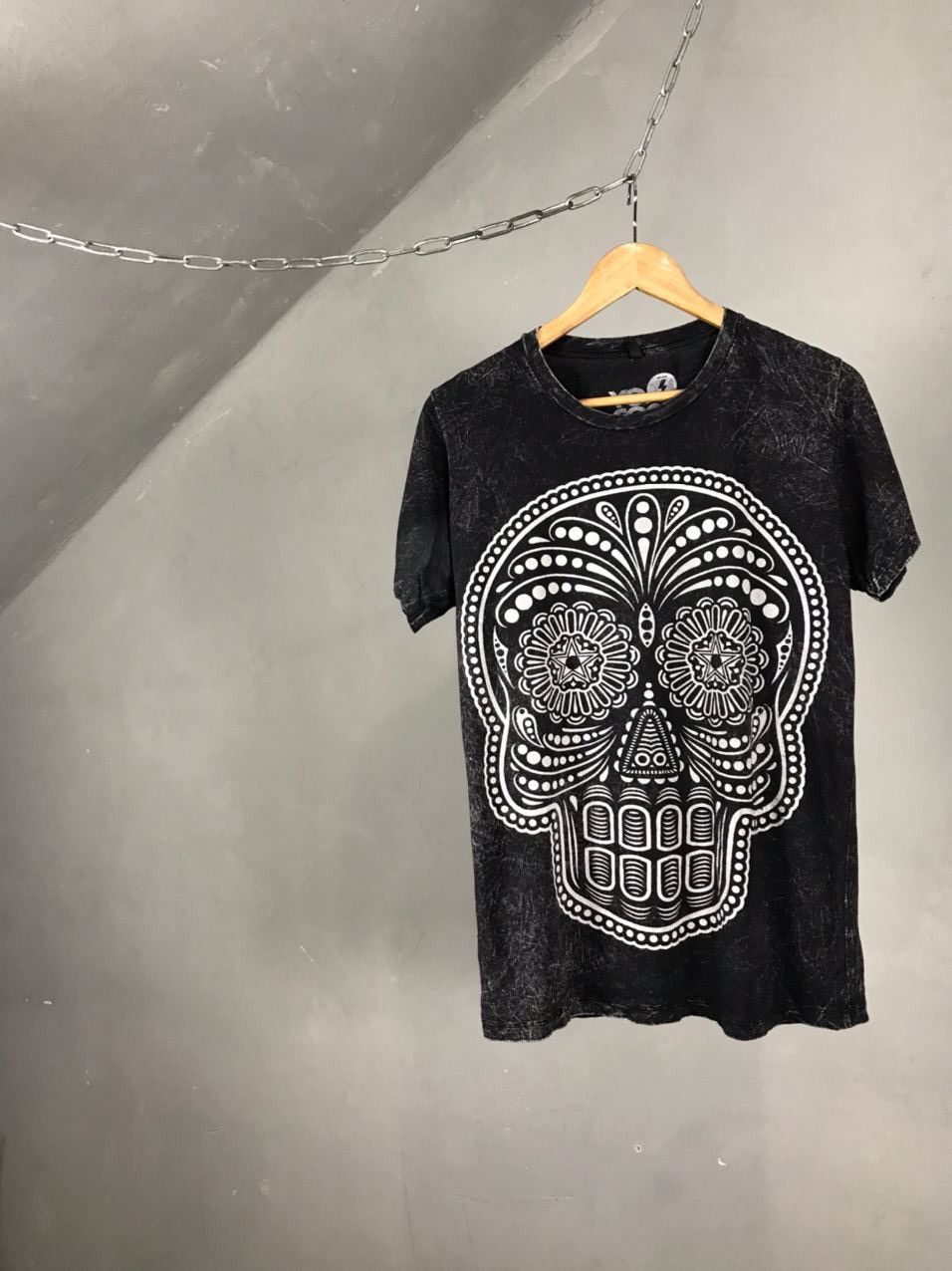 Vintage Skull skeleton vintage streetwear tee Size US M / EU 48-50 / 2 - 1 Thumbnail