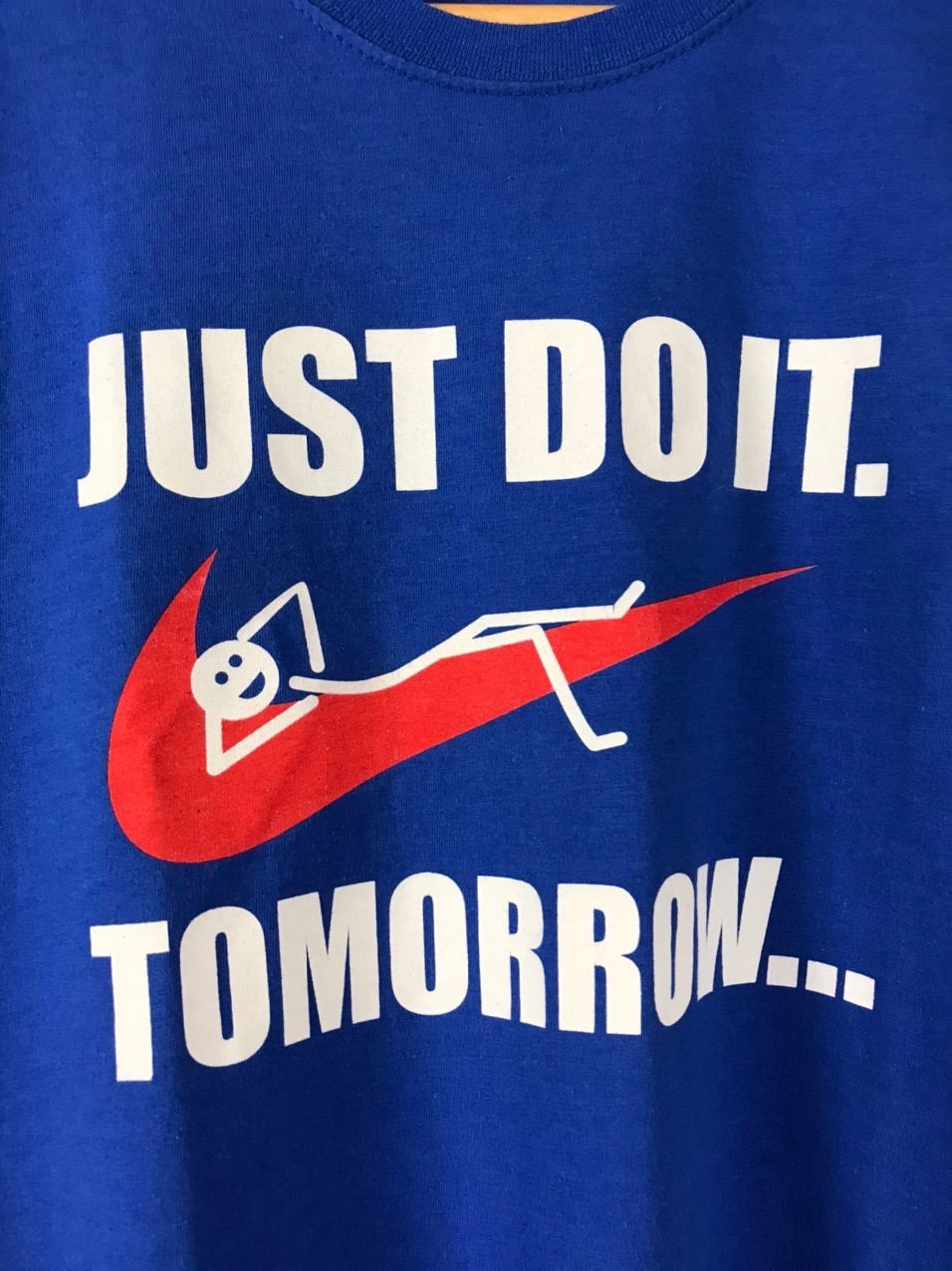 Other Just do it tomorrow vintage streetwear tee Size US M / EU 48-50 / 2 - 3 Thumbnail