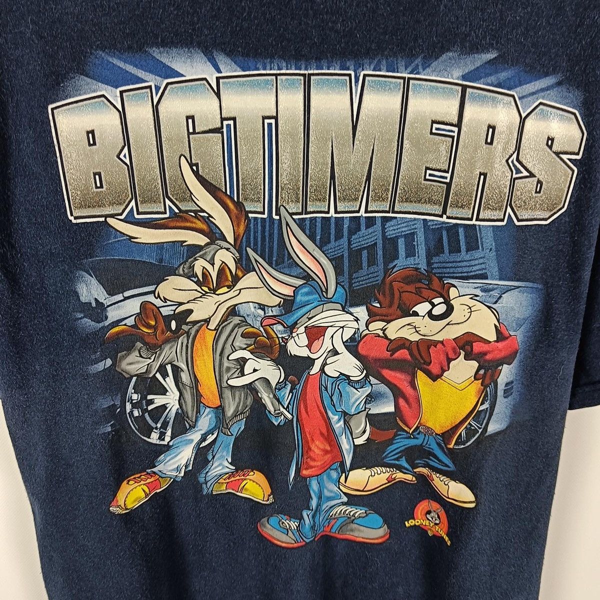 Vintage Vintage 90s Warner Bros Looney Tunes Big Timers cartoon tee Size US XL / EU 56 / 4 - 2 Thumbnail