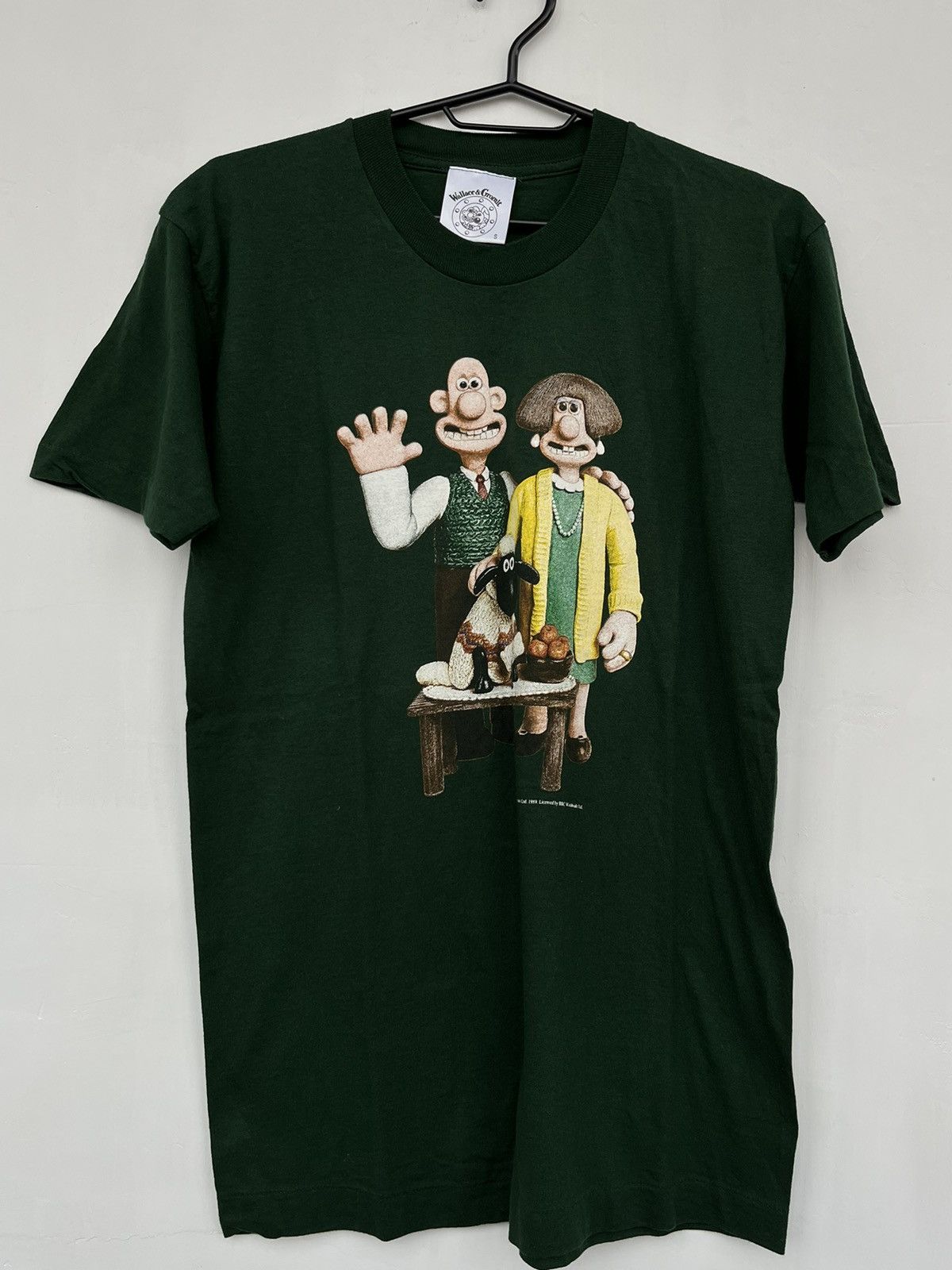 Vintage Wallace and Gromit Tee 1989🔥 Tshirt RARE! Grailed