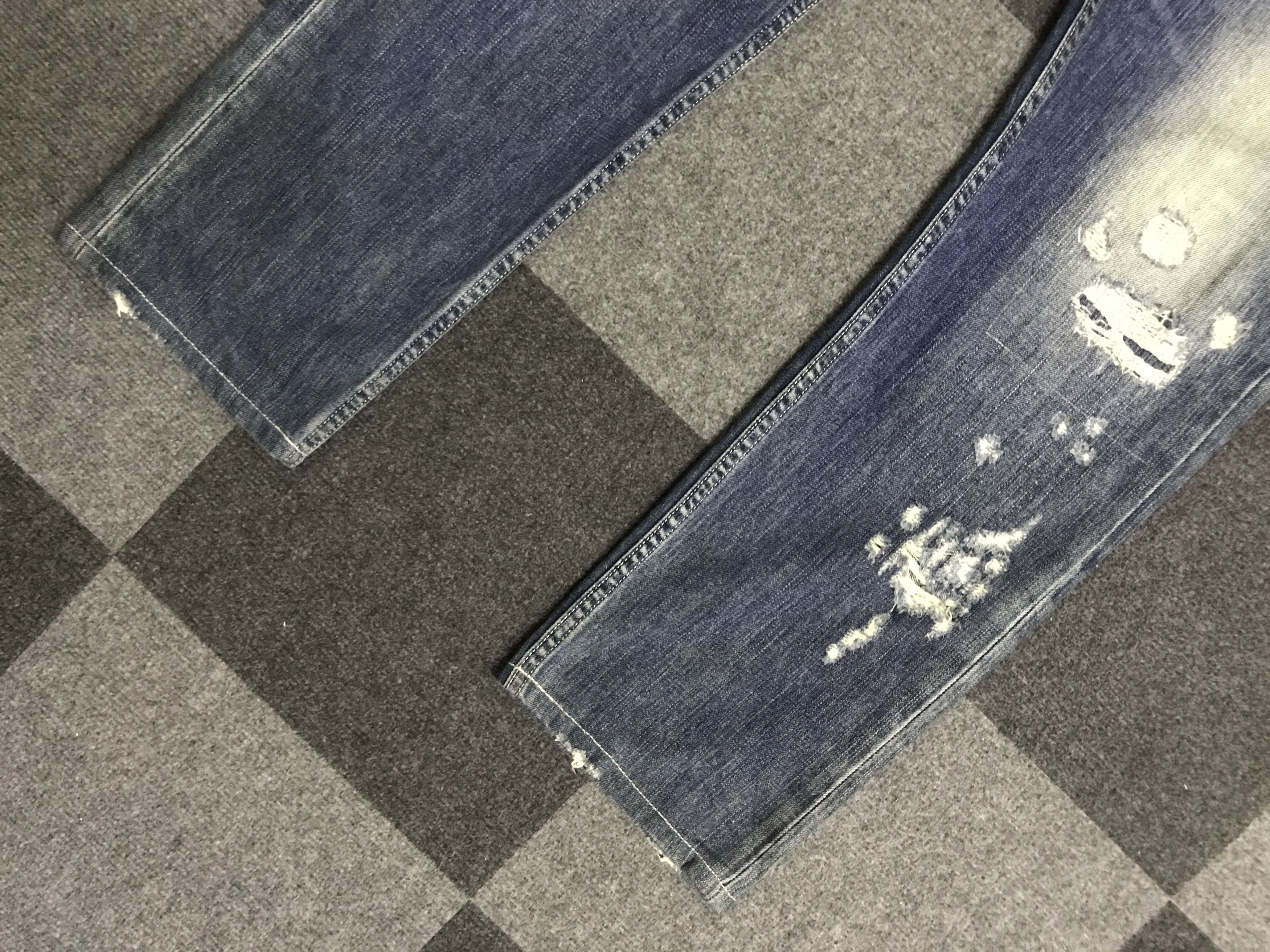 Japanese Brand D128 AND SUNS Japan Shot Distressed Jeans Size US 36 / EU 52 - 6 Thumbnail