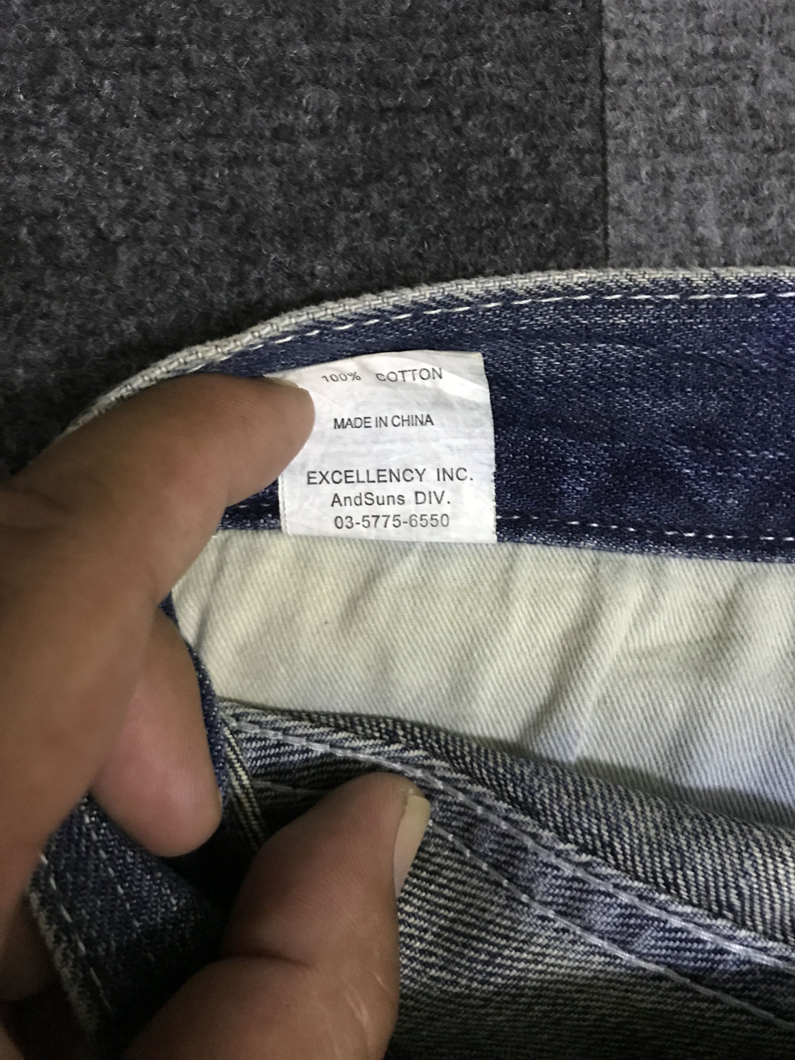 Japanese Brand D128 AND SUNS Japan Shot Distressed Jeans Size US 36 / EU 52 - 23 Thumbnail