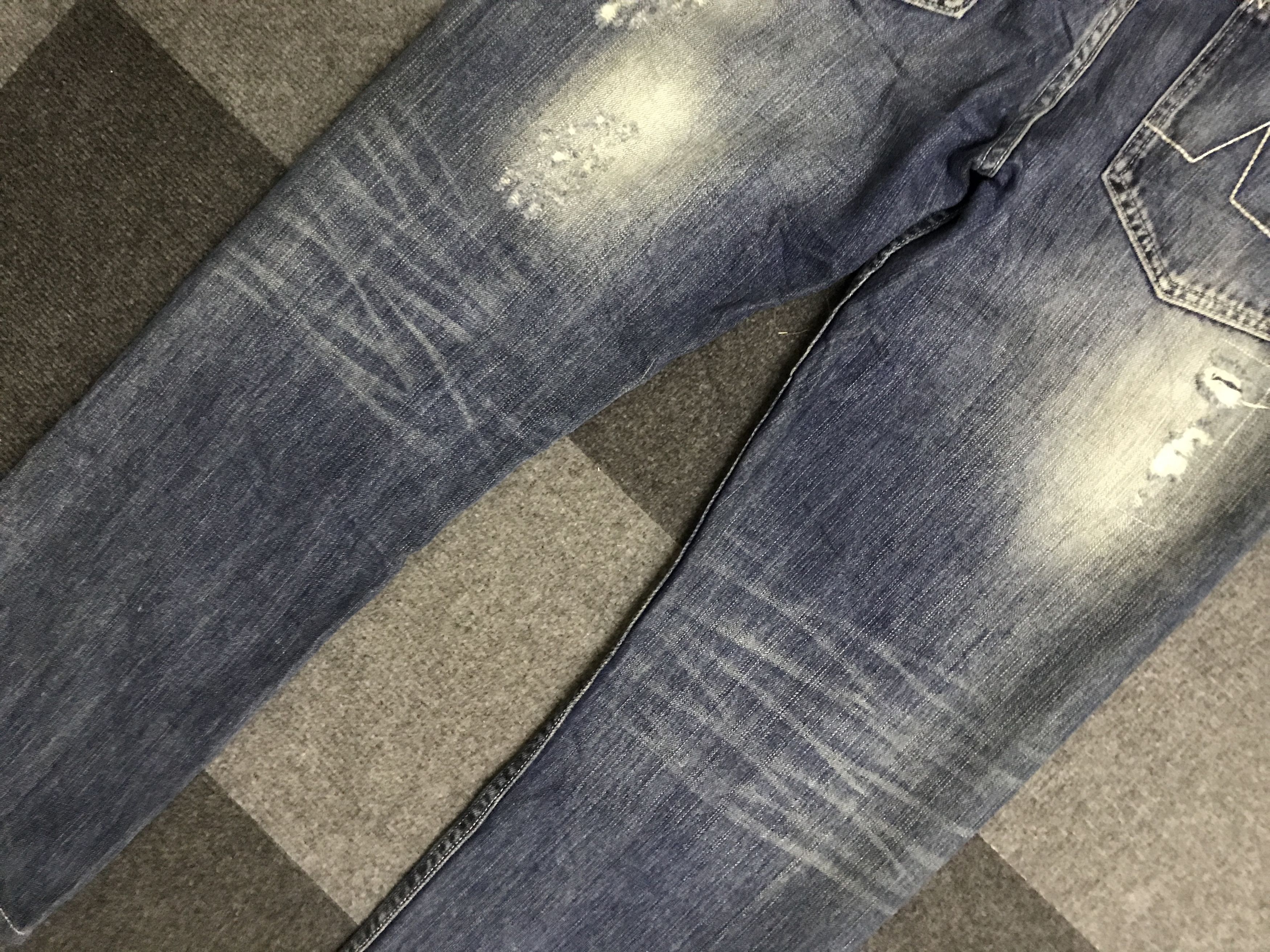 Japanese Brand D128 AND SUNS Japan Shot Distressed Jeans Size US 36 / EU 52 - 14 Thumbnail