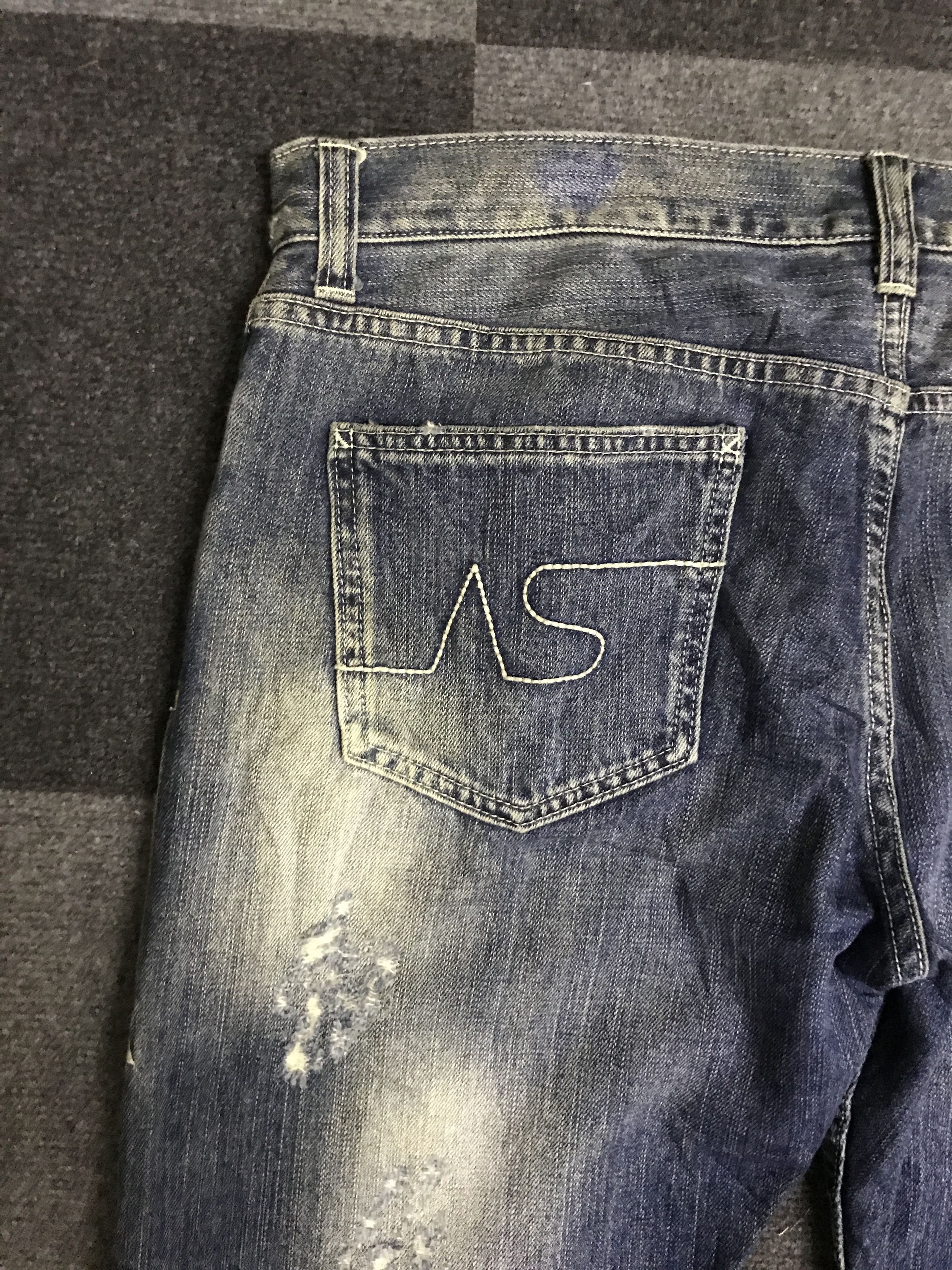 Japanese Brand D128 AND SUNS Japan Shot Distressed Jeans Size US 36 / EU 52 - 18 Thumbnail