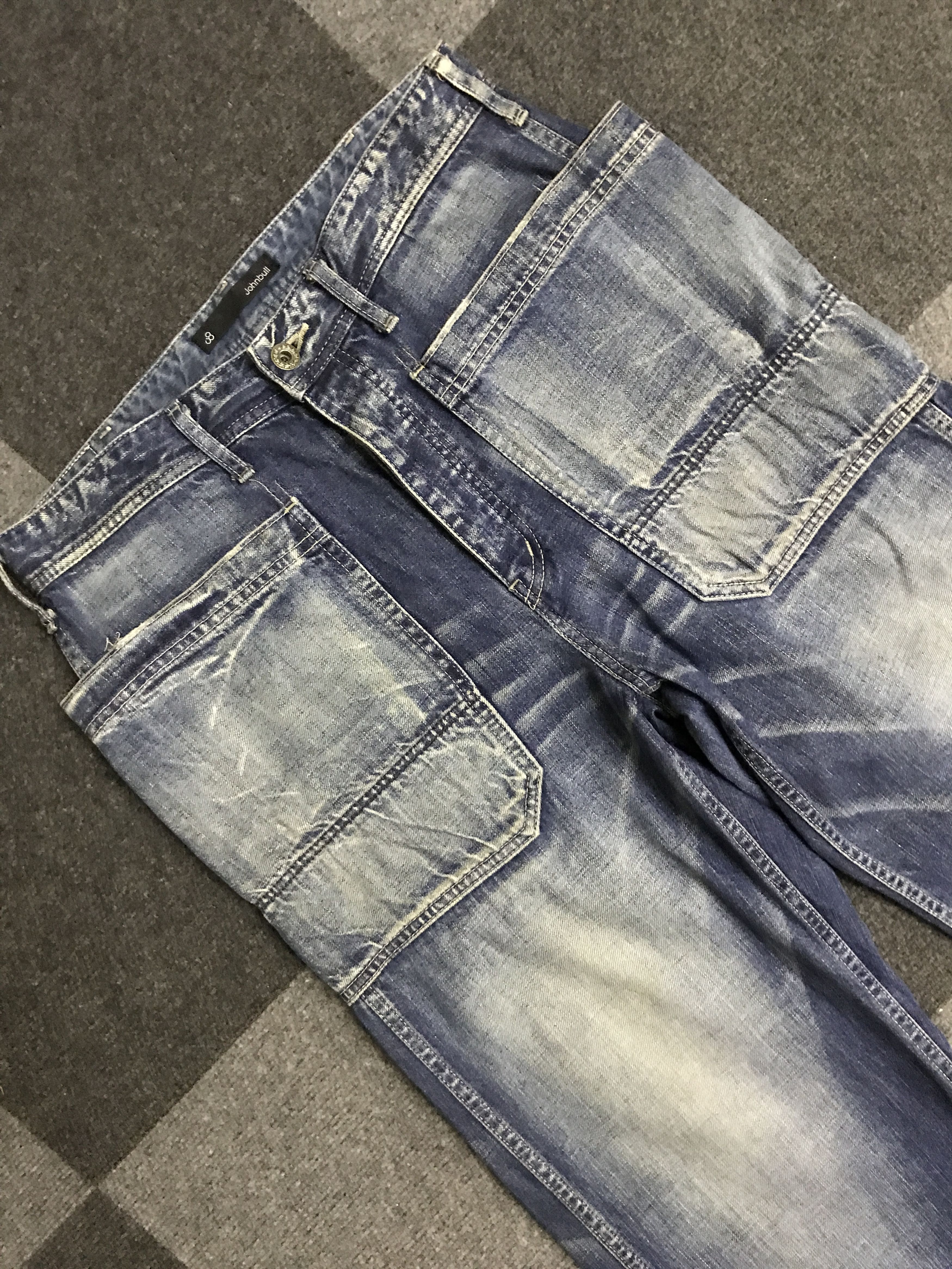 Japanese Brand D130 Very Rare Johnbull Japan Gardener Jeans Size US 30 / EU 46 - 4 Thumbnail
