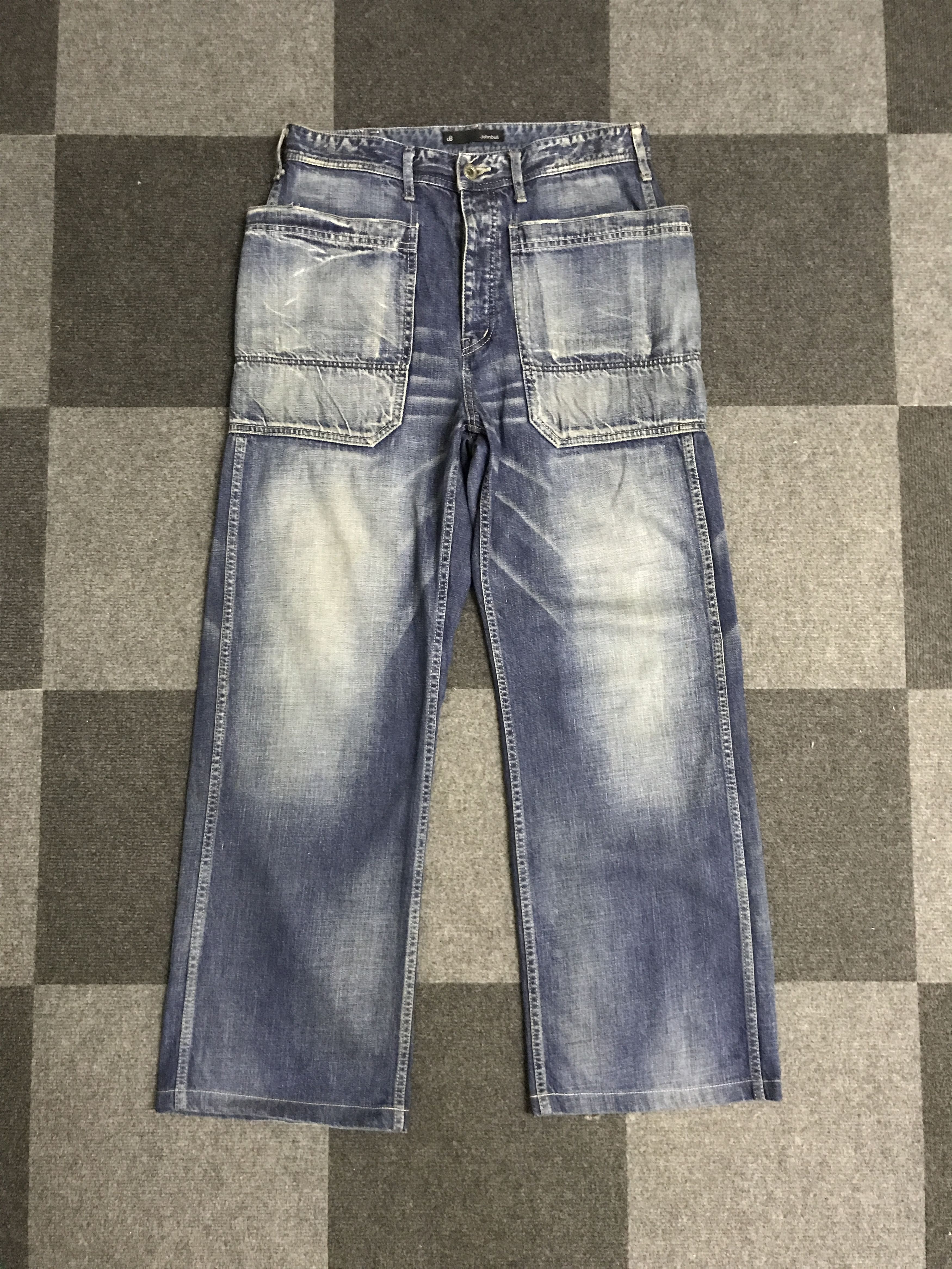 Japanese Brand D130 Very Rare Johnbull Japan Gardener Jeans Size US 30 / EU 46 - 3 Thumbnail