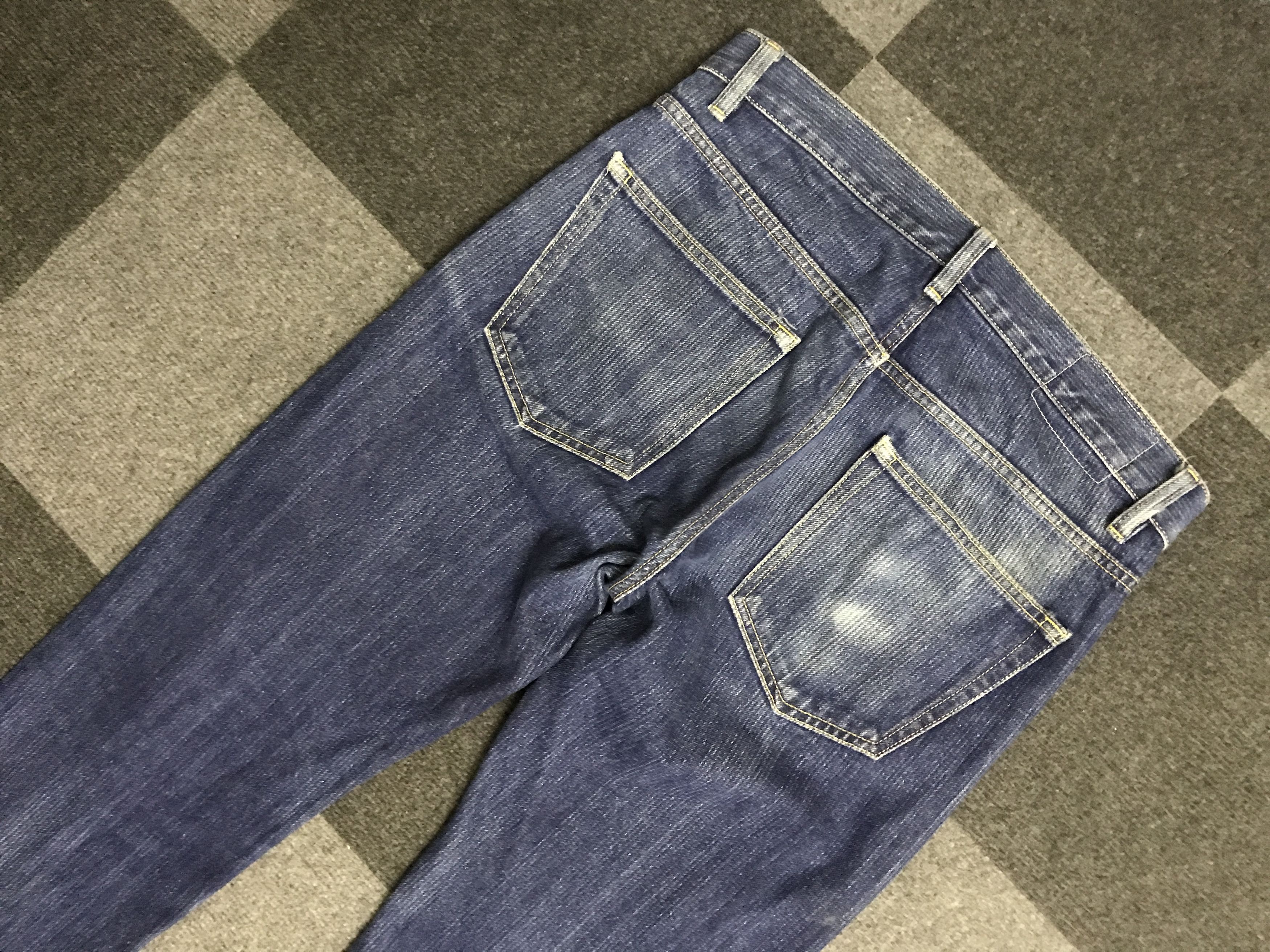 Designer × Japanese Brand D131 ZUBON TOKYO Rare Fabric Design Tapered Jeans Size US 32 / EU 48 - 9 Thumbnail