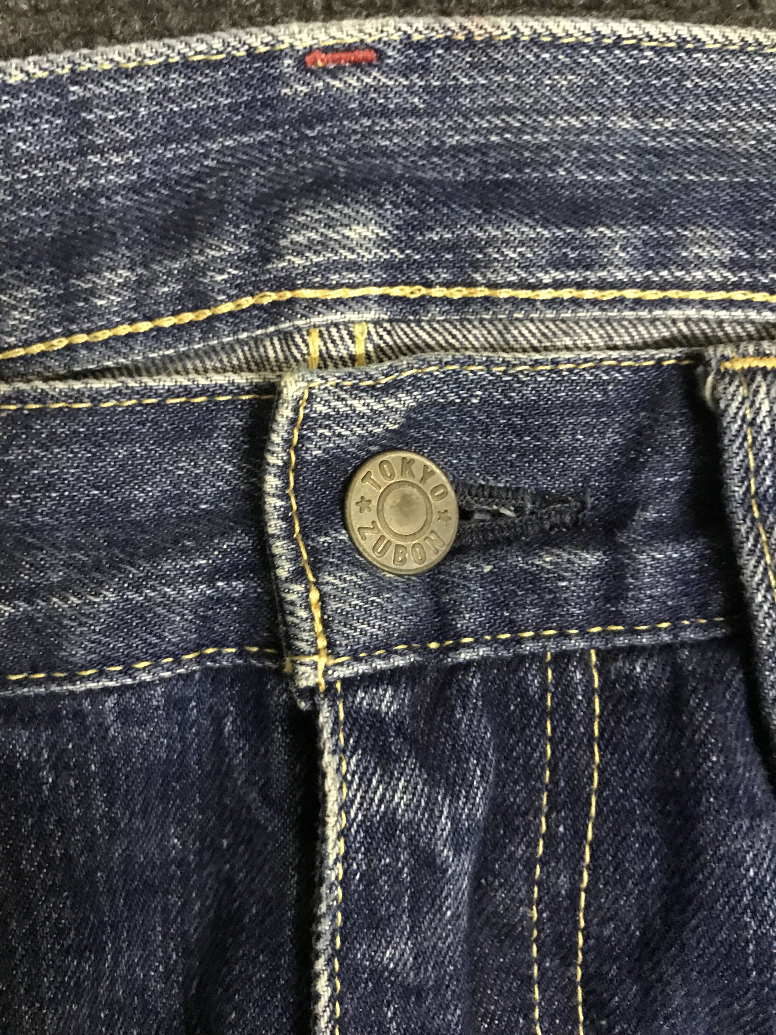 Designer × Japanese Brand D131 ZUBON TOKYO Rare Fabric Design Tapered Jeans Size US 32 / EU 48 - 7 Thumbnail