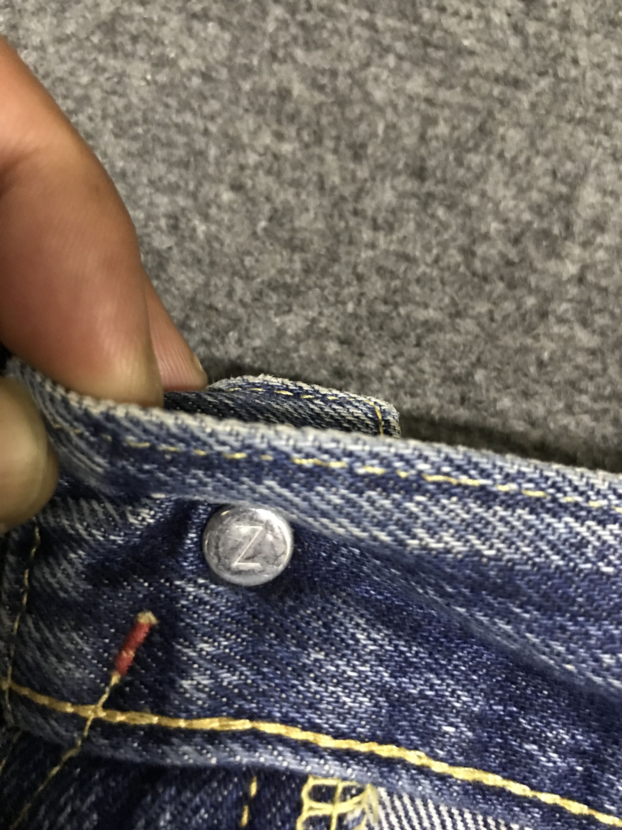 Designer × Japanese Brand D131 ZUBON TOKYO Rare Fabric Design Tapered Jeans Size US 32 / EU 48 - 13 Thumbnail