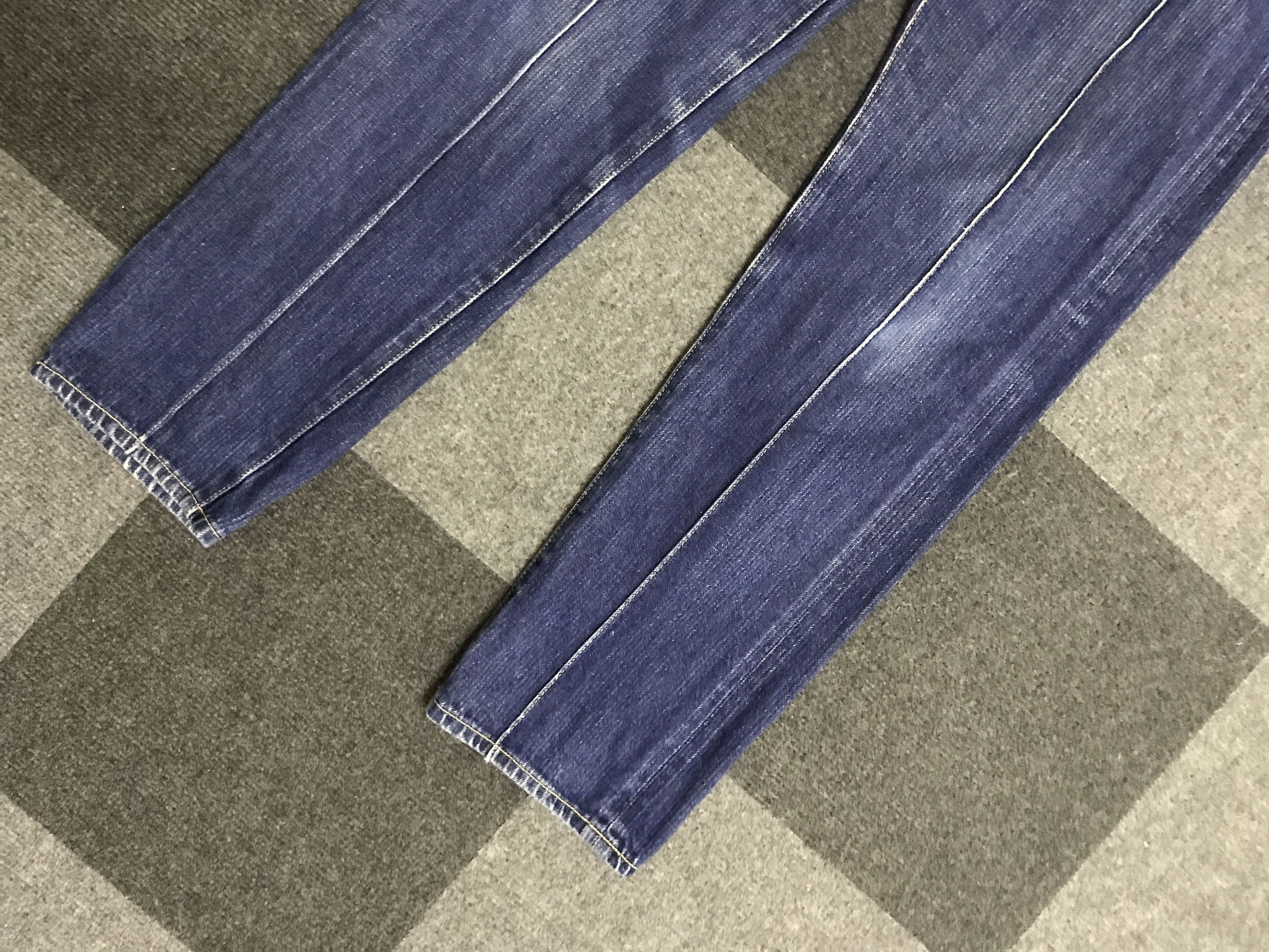 Designer × Japanese Brand D131 ZUBON TOKYO Rare Fabric Design Tapered Jeans Size US 32 / EU 48 - 6 Thumbnail