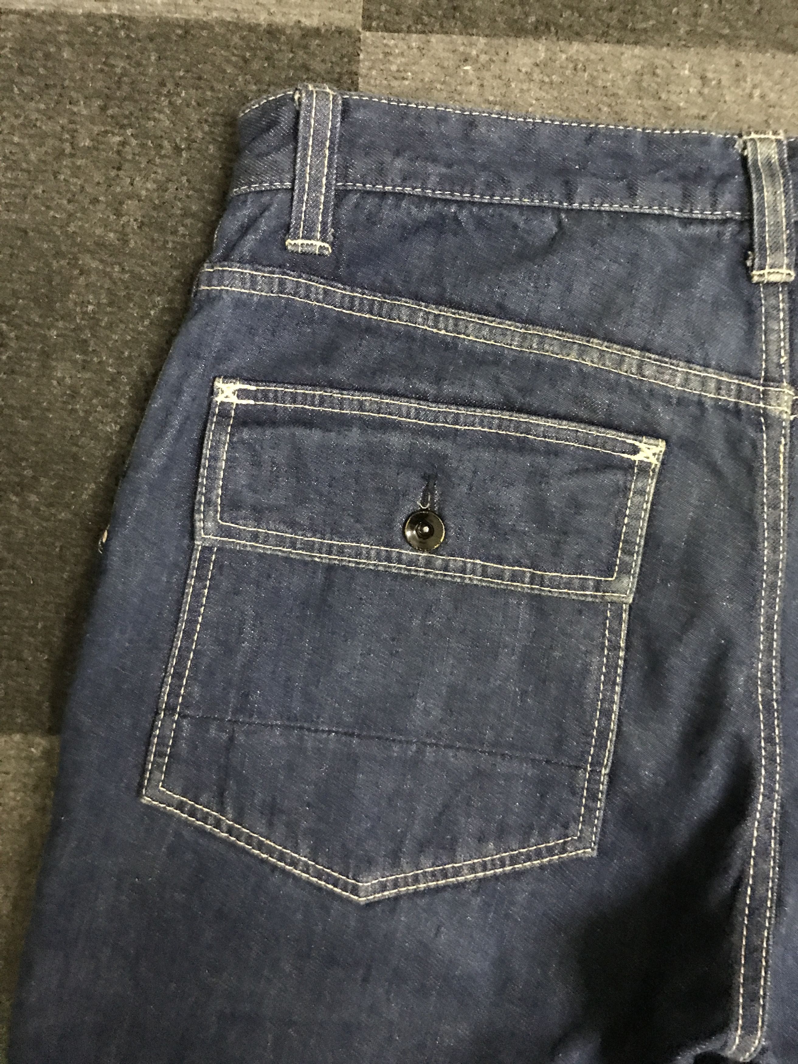 Japanese Brand D132 DEVOTION STUDIOS RedLine Military Baker Jeans Size US 32 / EU 48 - 18 Thumbnail
