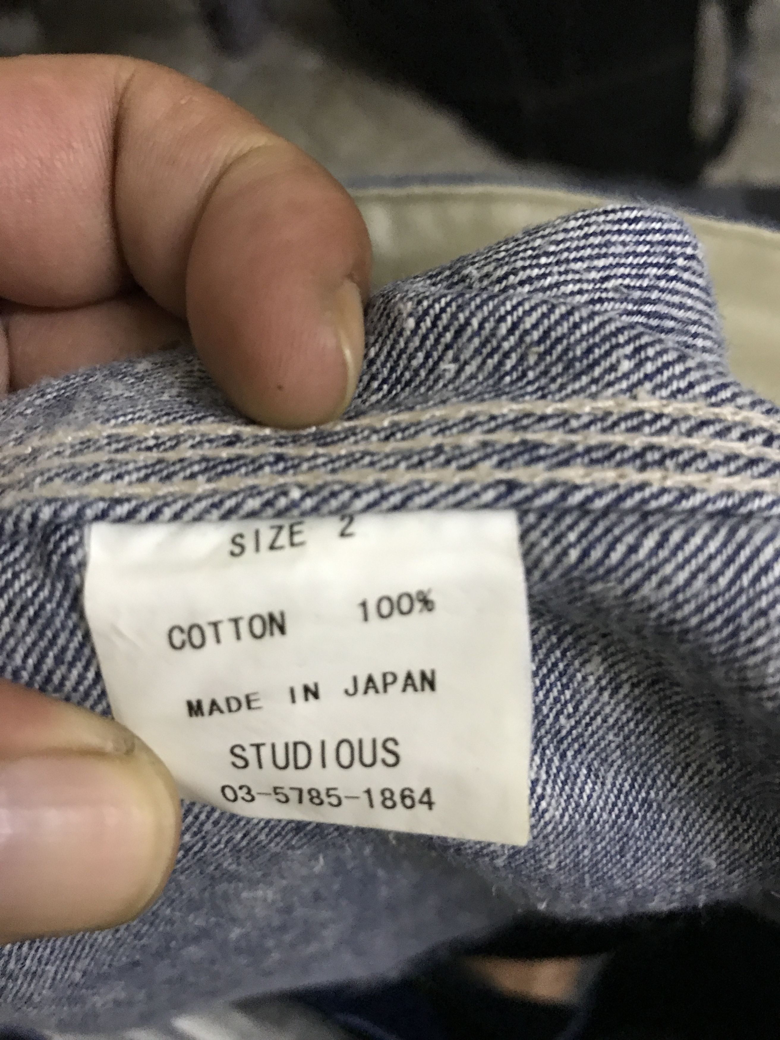 Japanese Brand D132 DEVOTION STUDIOS RedLine Military Baker Jeans Size US 32 / EU 48 - 19 Thumbnail