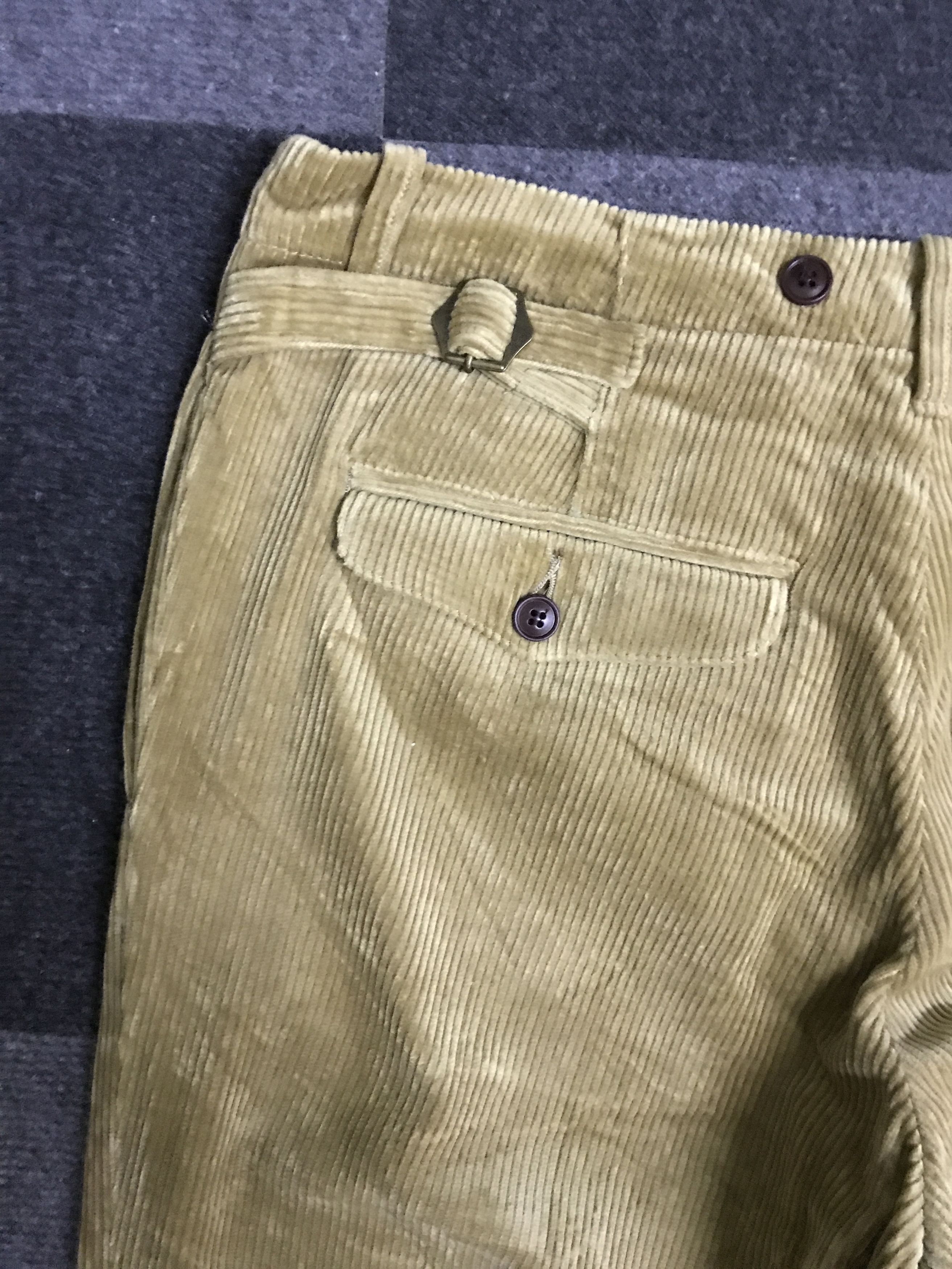 Japanese Brand P57 BLACK REBEL Japan Curduroy Pant Size US 31 - 11 Thumbnail