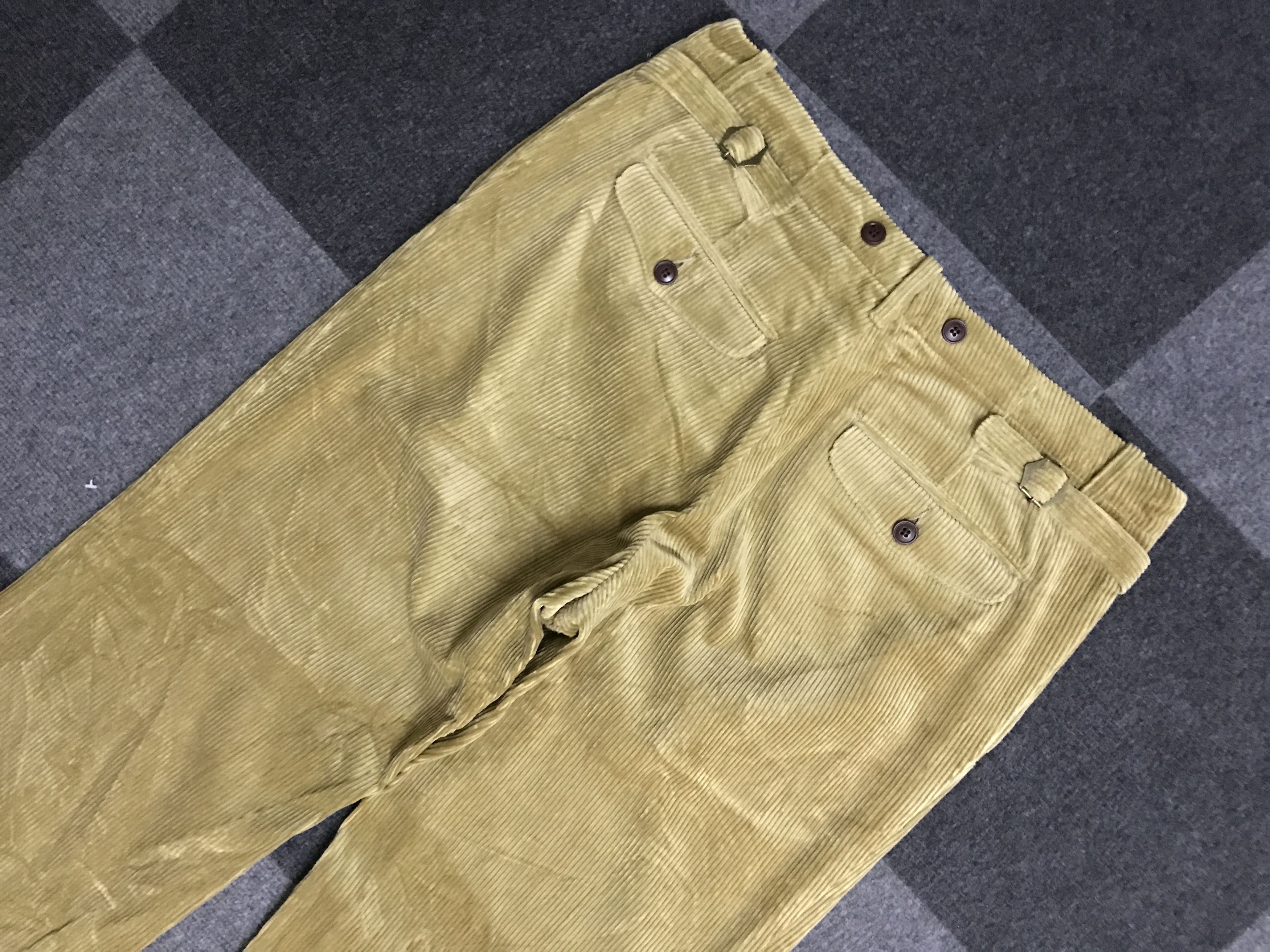 Japanese Brand P57 BLACK REBEL Japan Curduroy Pant Size US 31 - 7 Thumbnail
