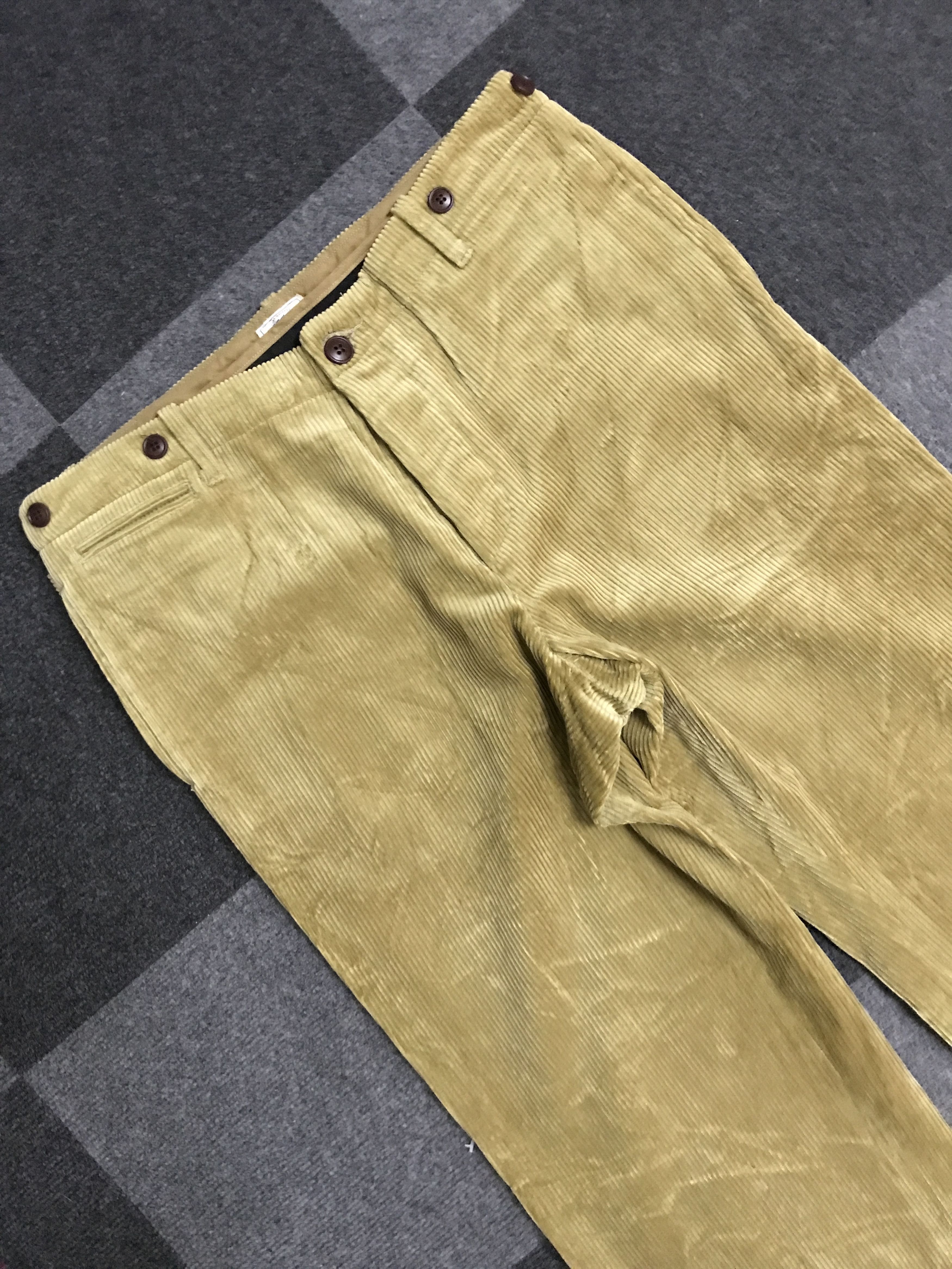 Japanese Brand P57 BLACK REBEL Japan Curduroy Pant Size US 31 - 2 Thumbnail