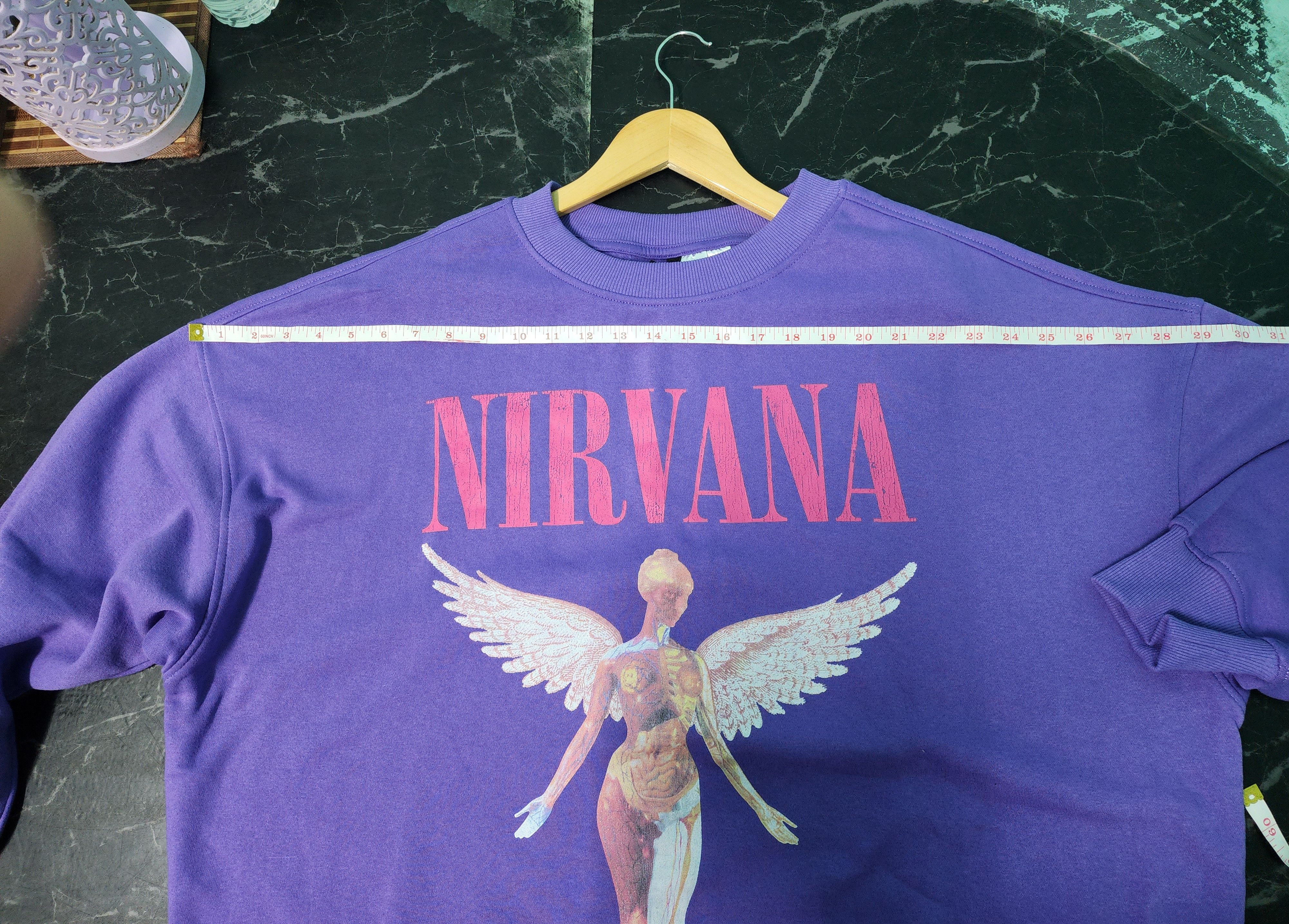 H&M × Nirvana × Vintage NICE ❗️Nirvana In Utero X H&M Oversize sweatshirt Size US L / EU 52-54 / 3 - 9 Thumbnail