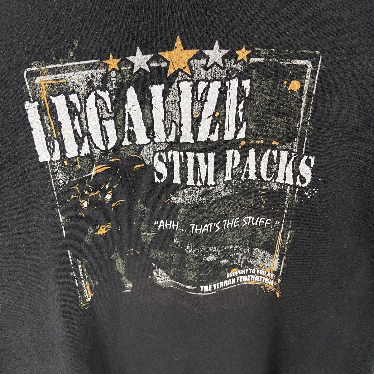 The Game Vintage 00s Starcraft 2 Blizzard Jinx Game Faded XL tee Size US XL / EU 56 / 4 - 3 Thumbnail