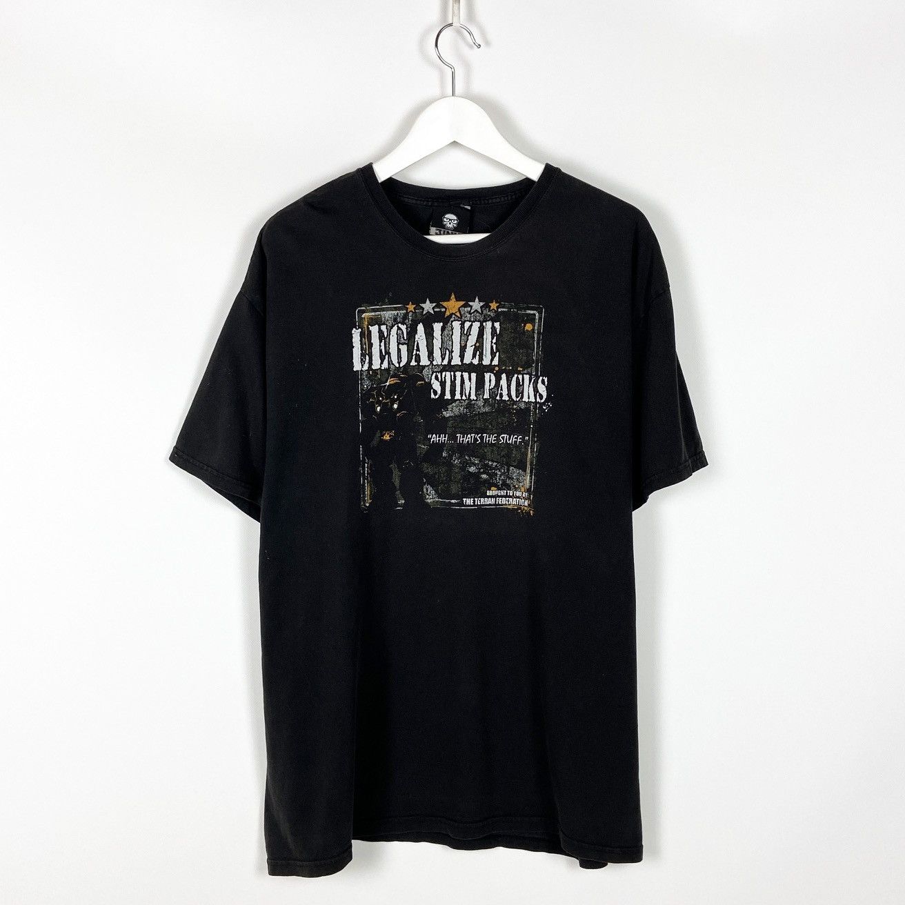 The Game Vintage 00s Starcraft 2 Blizzard Jinx Game Faded XL tee Size US XL / EU 56 / 4 - 1 Thumbnail