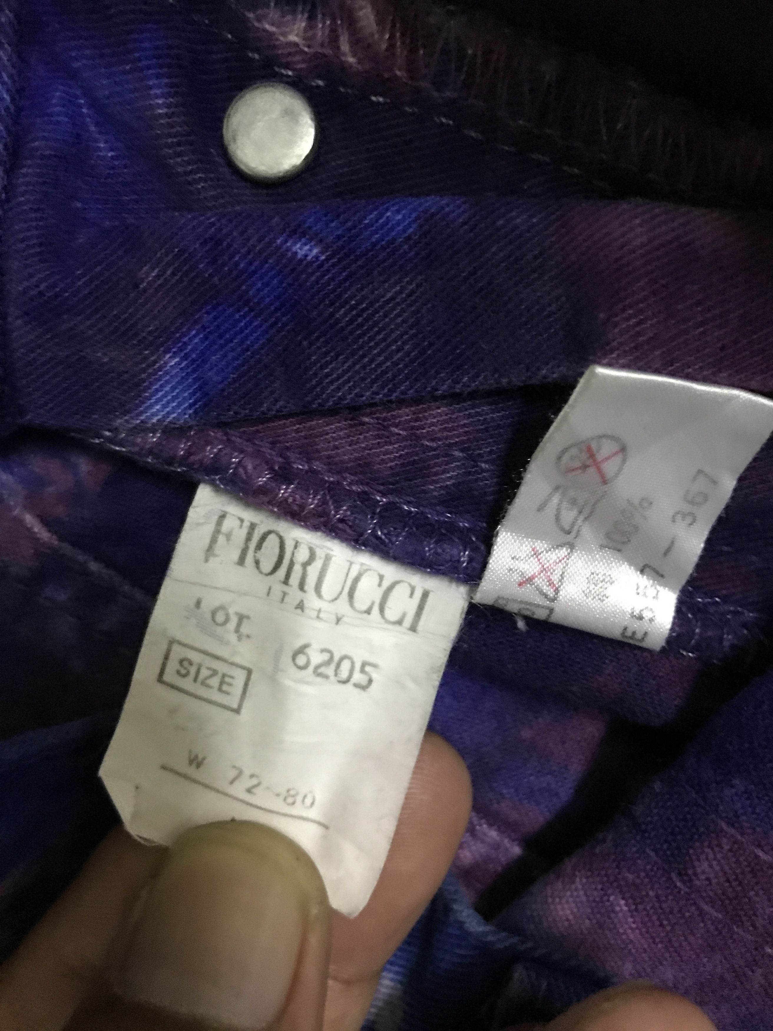 Fiorucci P59 FIORUCCI Italu Archival Tye Dye Baker Pant Size US 29 - 15 Thumbnail