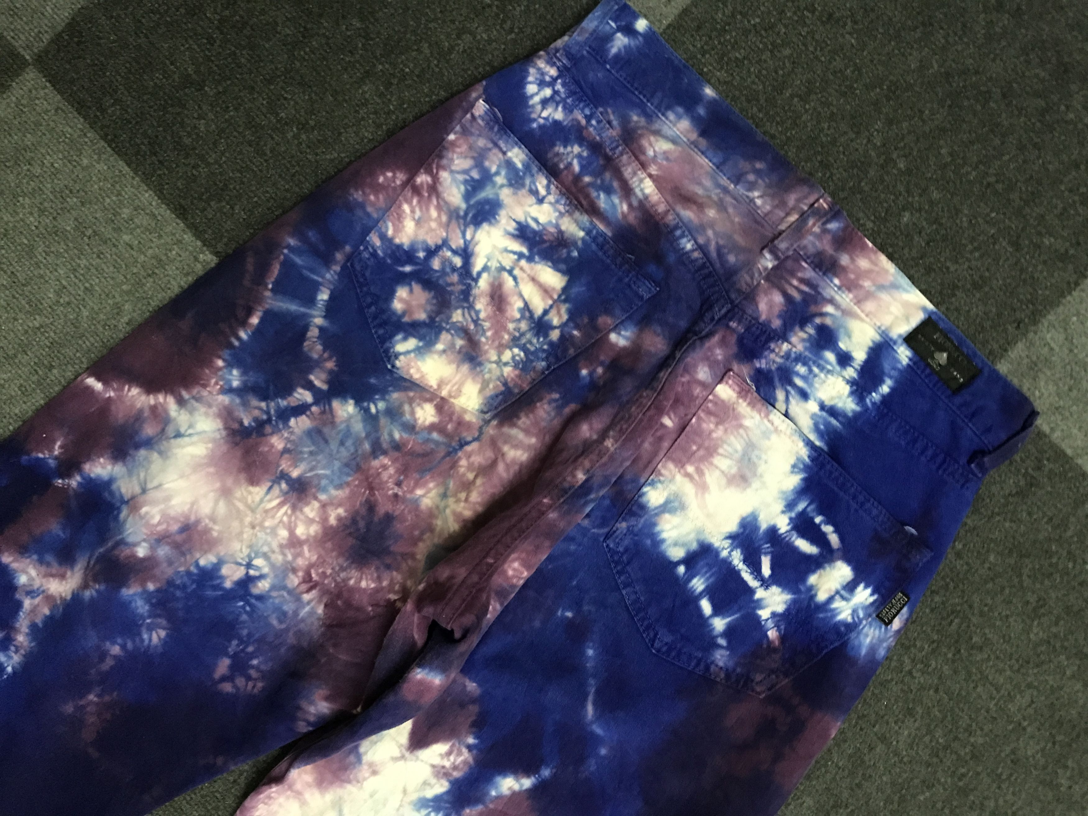 Fiorucci P59 FIORUCCI Italu Archival Tye Dye Baker Pant Size US 29 - 10 Thumbnail