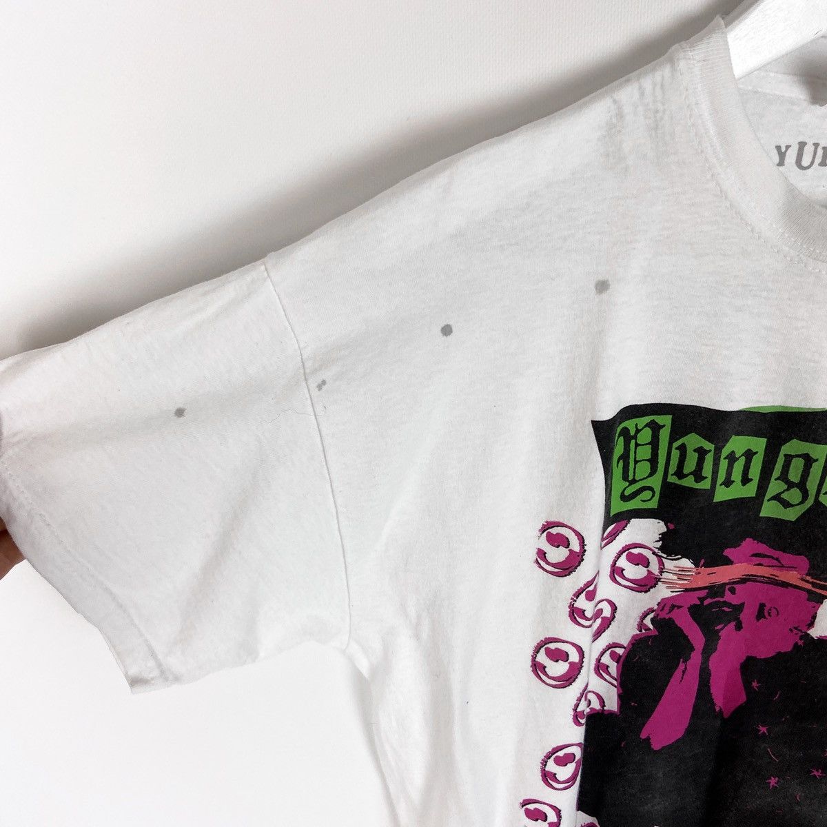 Rap Tees Yung Blud Be fookin happy rap tee Screen Stars 2020 Album Size US L / EU 52-54 / 3 - 3 Thumbnail