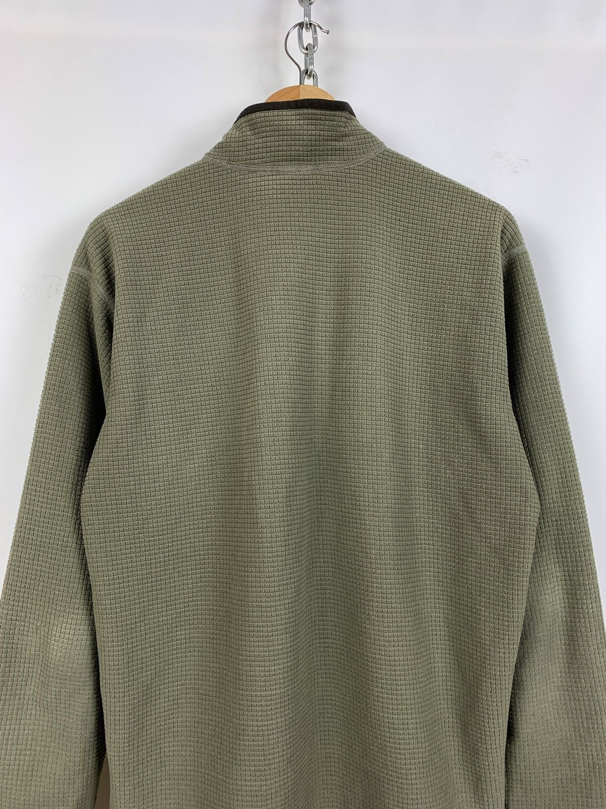 Arc'teryx Vintage Arcteryx Polartec Waffle Fleece Half Neck Zip Jacket Size US L / EU 52-54 / 3 - 9 Thumbnail