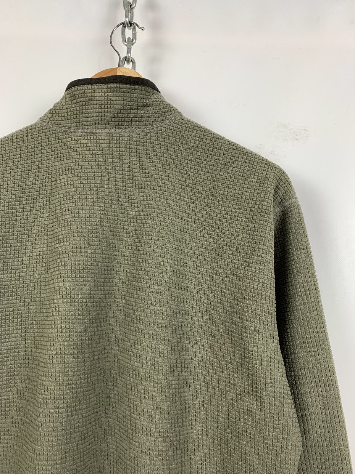 Arc'teryx Vintage Arcteryx Polartec Waffle Fleece Half Neck Zip Jacket Size US L / EU 52-54 / 3 - 10 Thumbnail
