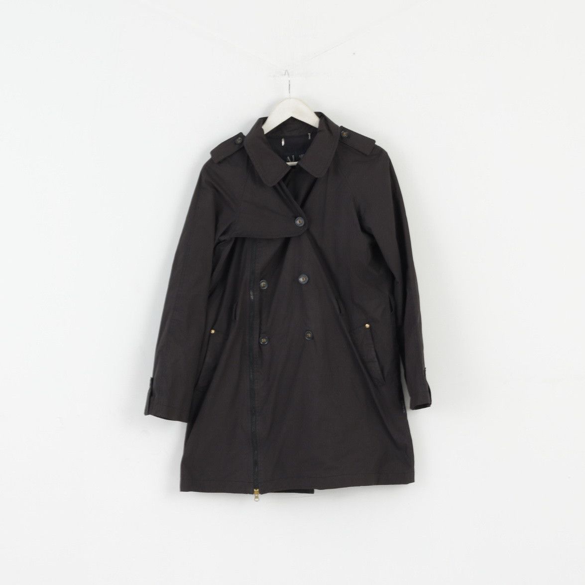 Armani Armani Jeans Women 6 S Jacket Black Zip Up 3062 Size M / US 6-8 / IT 42-44 - 2 Thumbnail