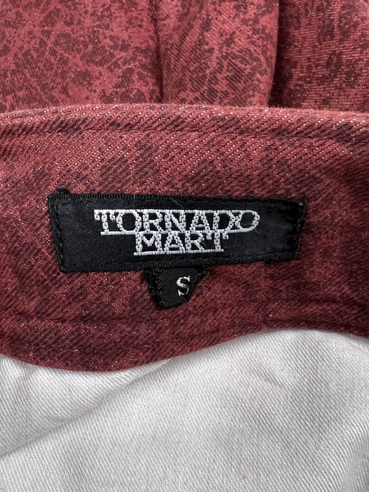 Tornado Mart Tornado Mart 🇯🇵 Motive Printed Flare Pants Size 28" / US 6 / IT 42 - 7 Thumbnail