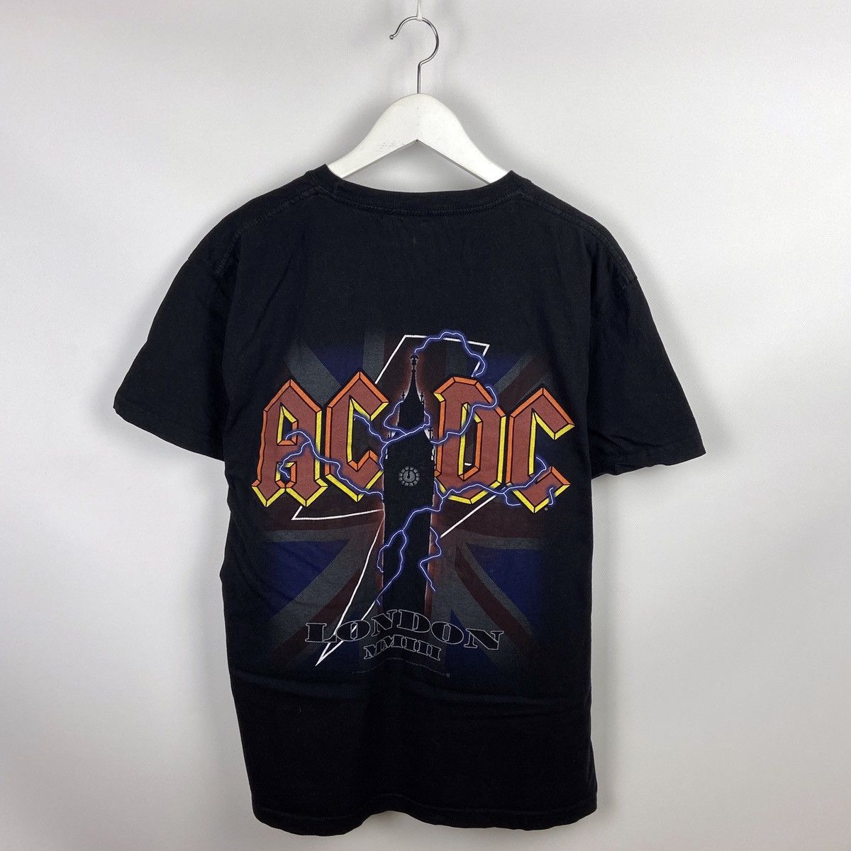 Vintage Very Rare Sepultura Crew 2010 Tour AC/DC Big Ben tee