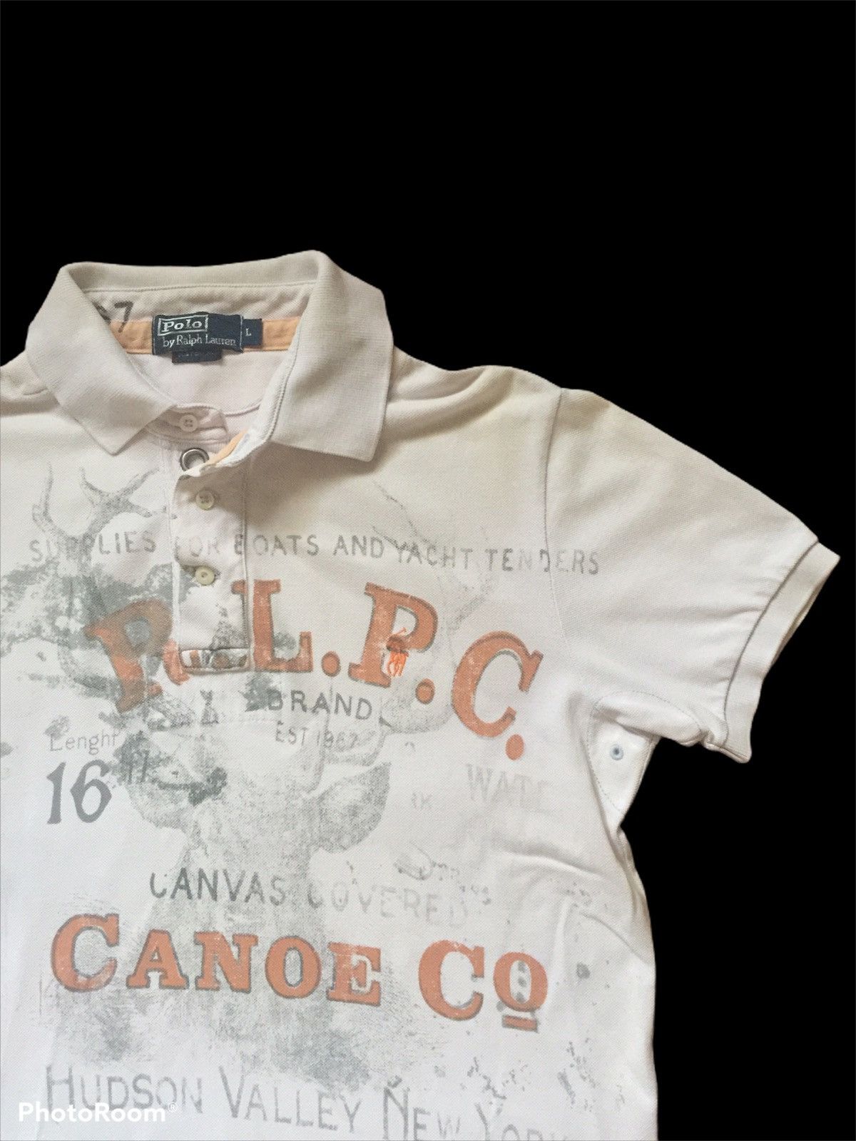 Polo Ralph Lauren × Vintage ❗️Rare❗️Polo Ralph Lauren Canoe Co. Shirts Size US S / EU 44-46 / 1 - 2 Thumbnail