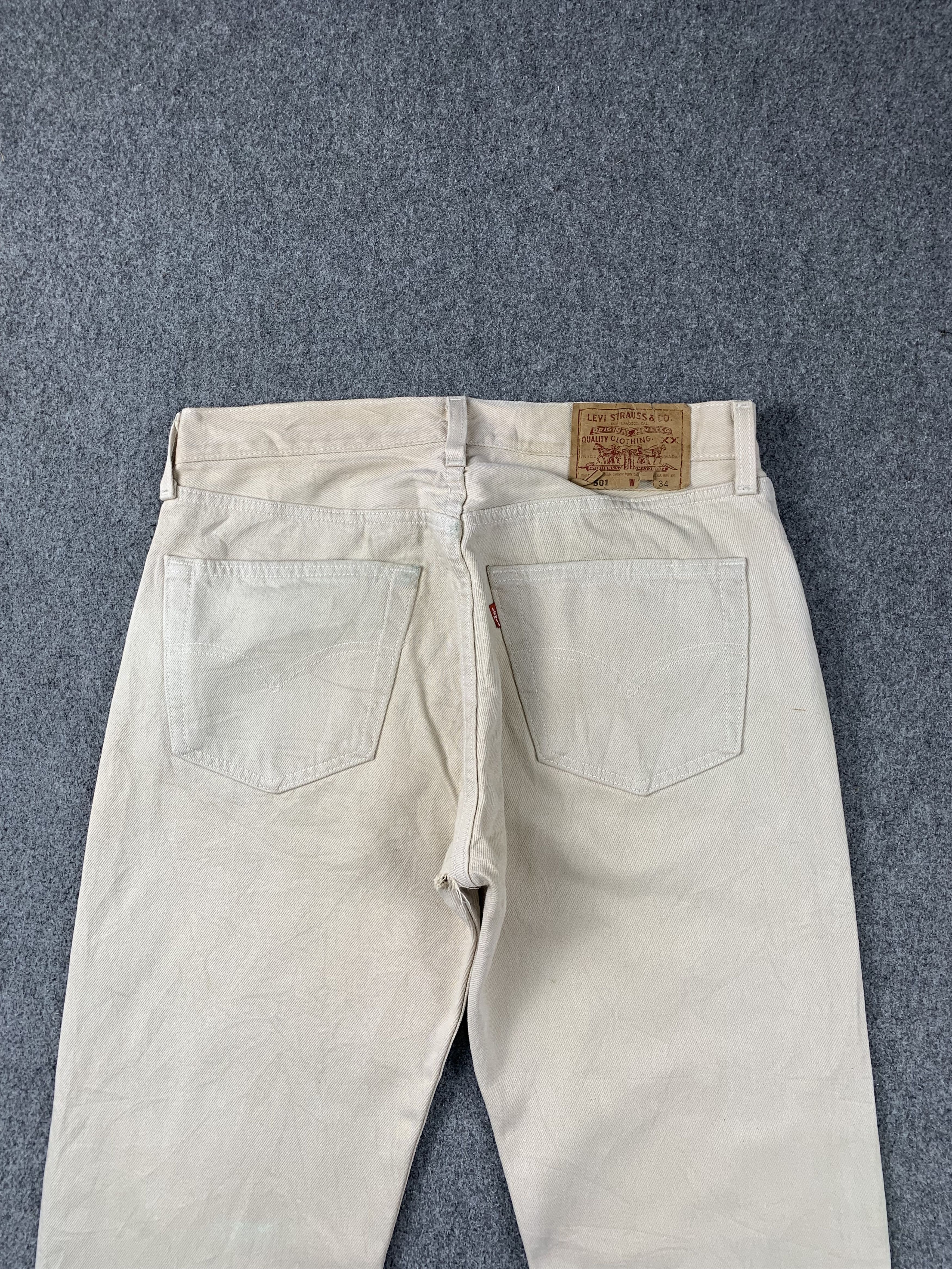 Levi's Vintage 90s Levis 501 Jeans DP1983 Size US 31 - 4 Thumbnail
