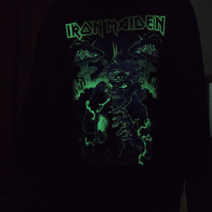 Iron maiden best sale hoodie h&m