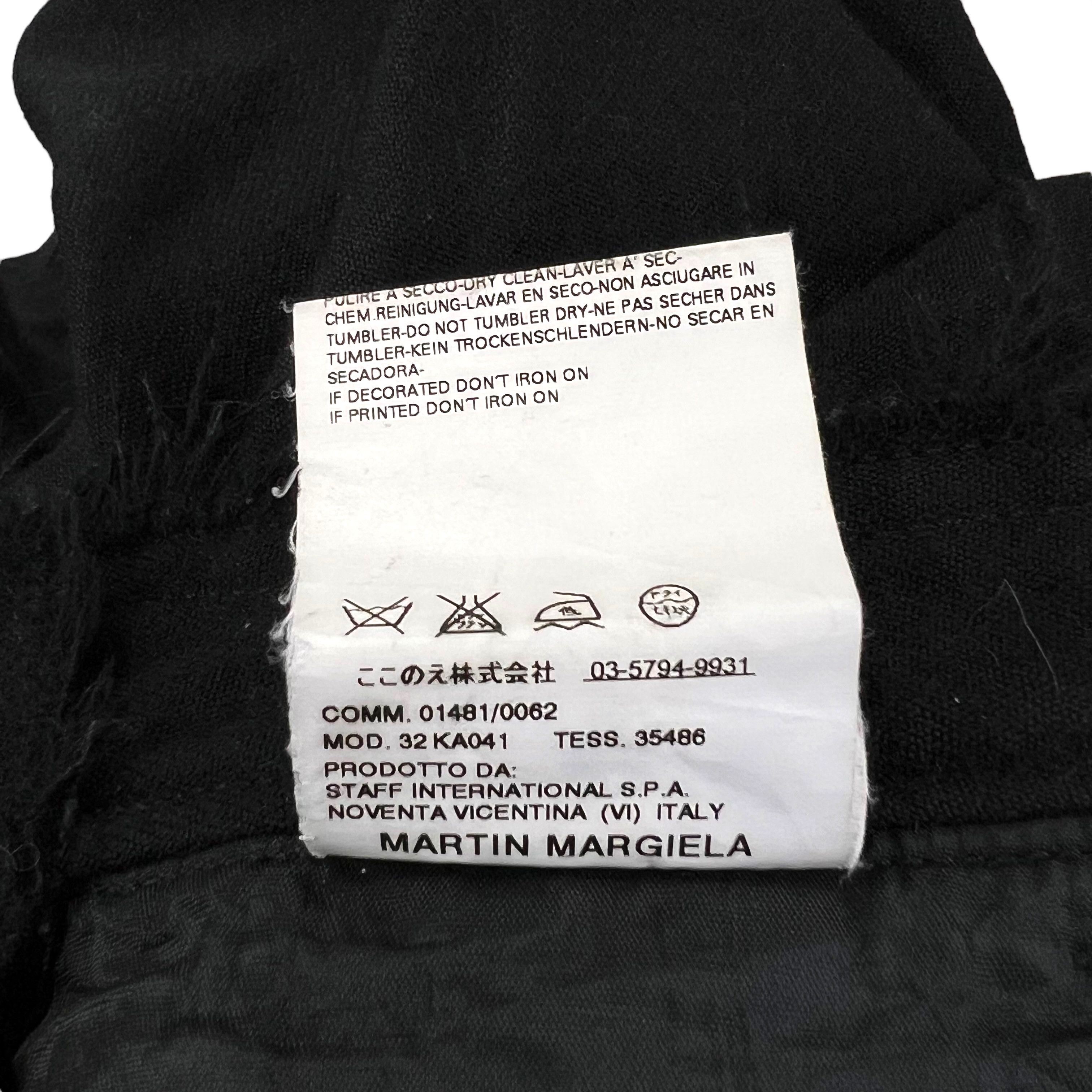 Maison Margiela A/W 06 NO.6 Deconstruct Distressed Inside Out Trouser Size US 27 - 10 Thumbnail