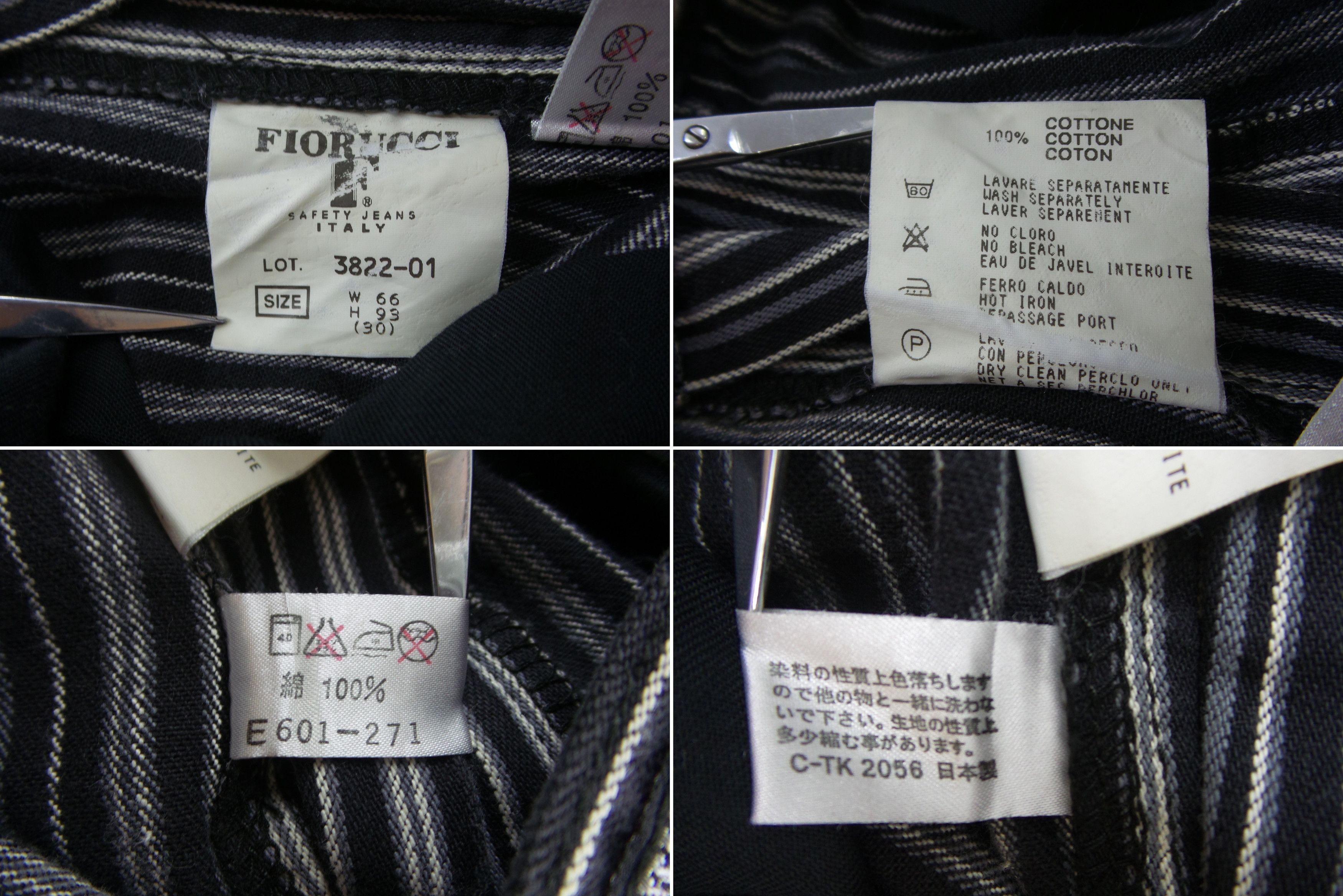 Fiorucci Fiorucci Safety Stripes Jeans W26xL38 Size 26" / US 2 / IT 38 - 4 Thumbnail
