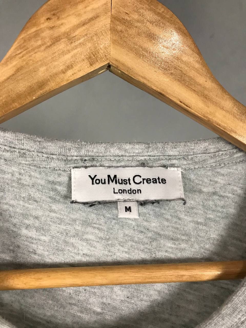 YMC You Must Create YMC Gray Streetwear Tee Size US M / EU 48-50 / 2 - 4 Thumbnail