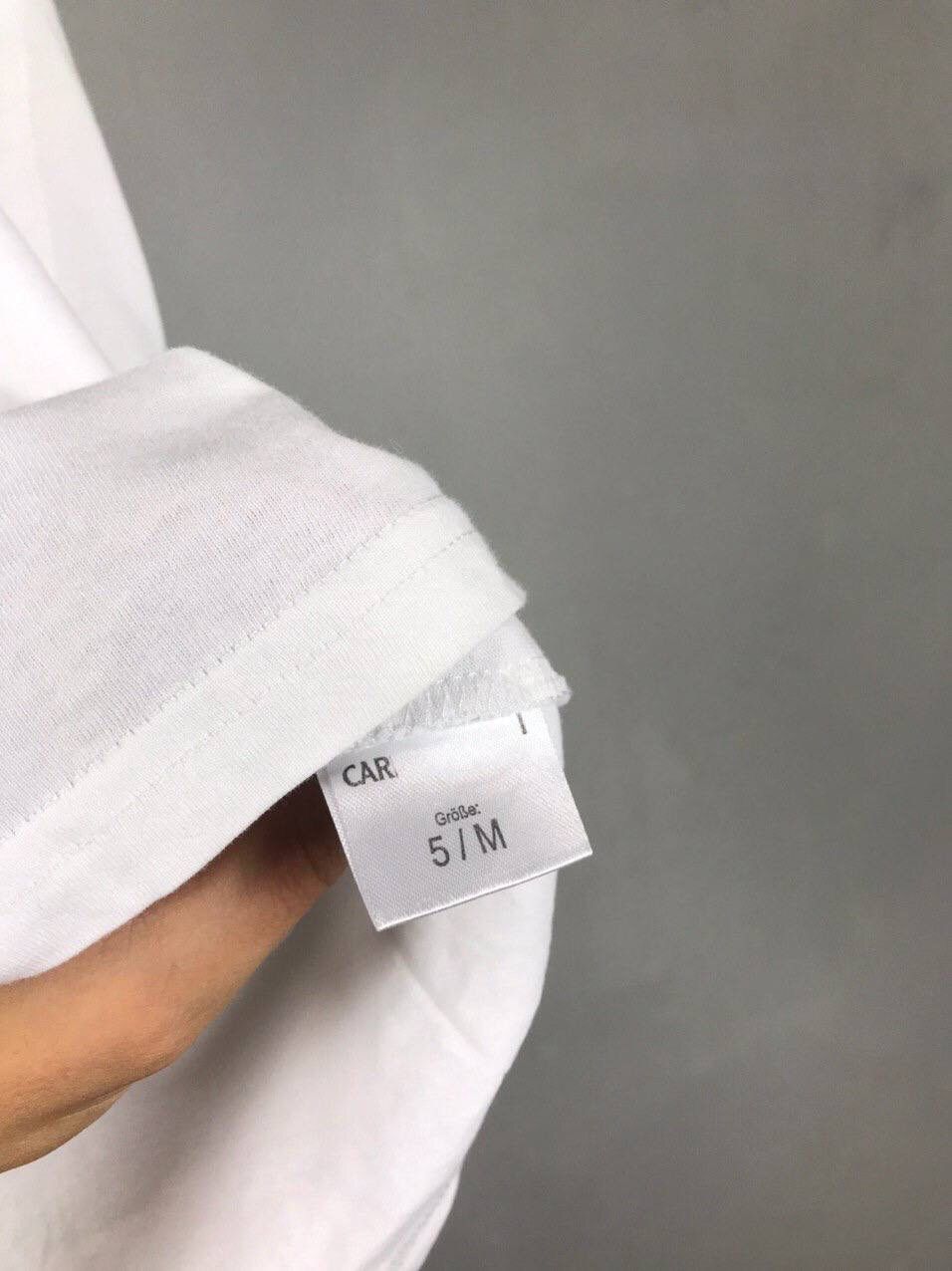Carlo Colucci Carlo Colucci Luxury White Tee Size US M / EU 48-50 / 2 - 4 Thumbnail