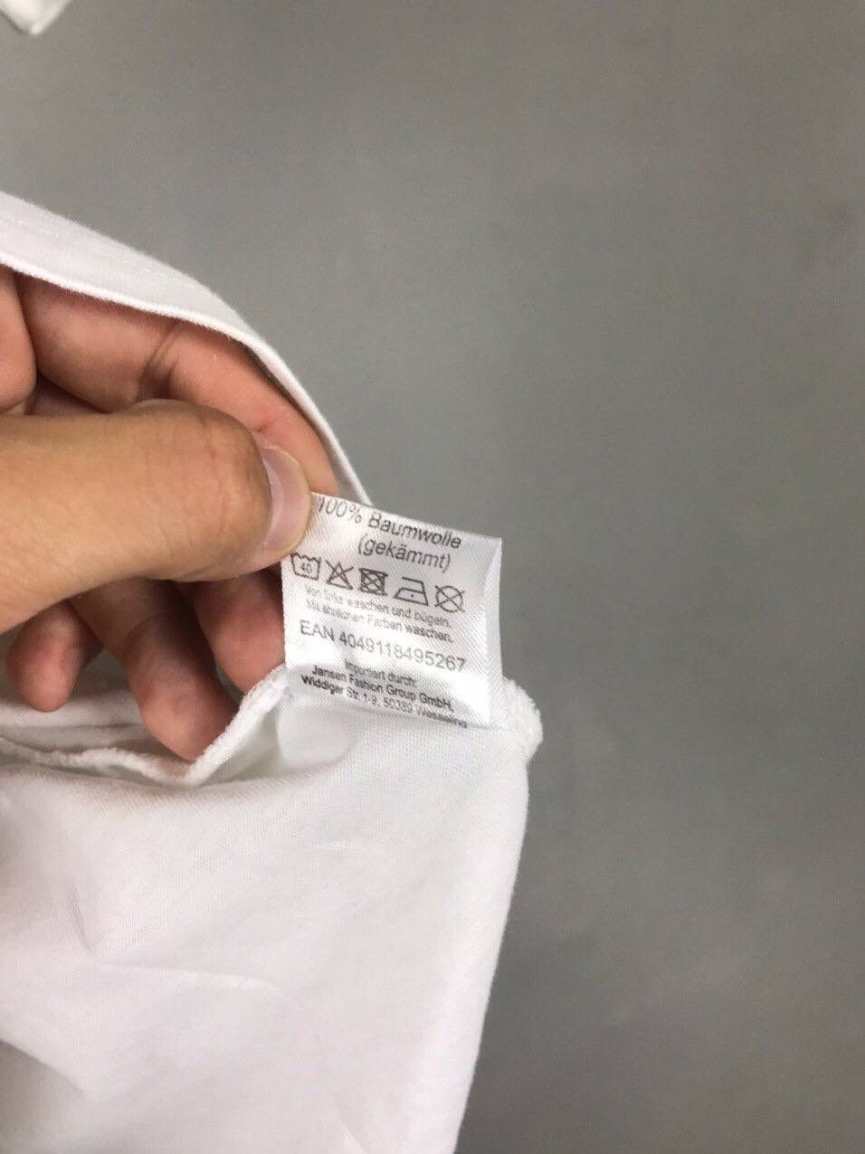 Carlo Colucci Carlo Colucci Luxury White Tee Size US M / EU 48-50 / 2 - 5 Thumbnail