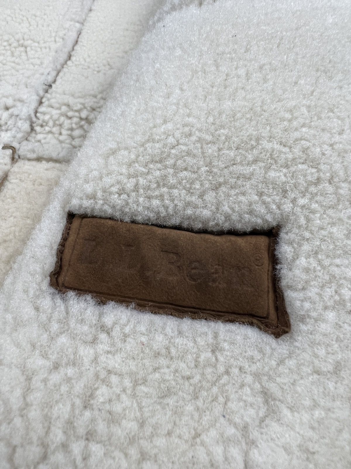 L.L. Bean Vintage LL Bean 🇵🇹 Sherpa Lined Leather Jacket Size US L / EU 52-54 / 3 - 10 Thumbnail