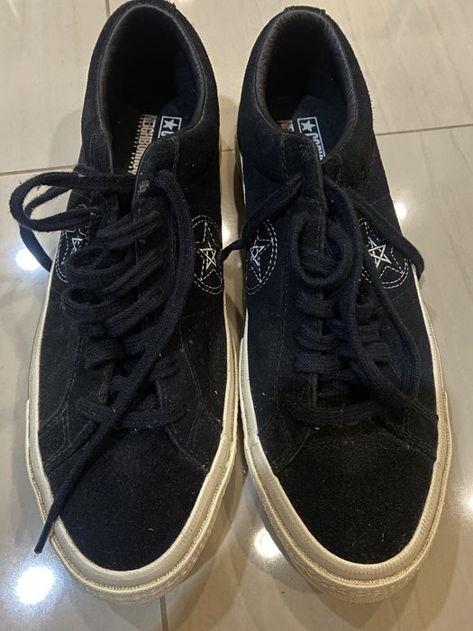 Converse Converse One Star 74 Ox Neighborhood Black | Grailed