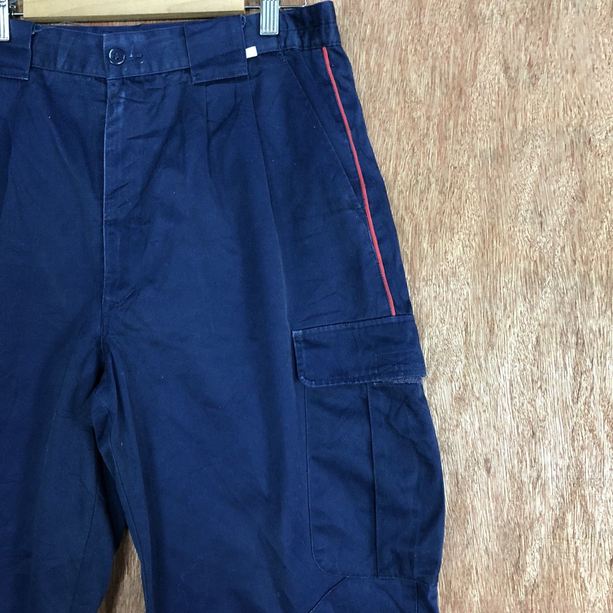 Mizuno Mizuno Dark Blue worker multi pocket tactical Pants #H155 Size US 28 / EU 44 - 5 Thumbnail